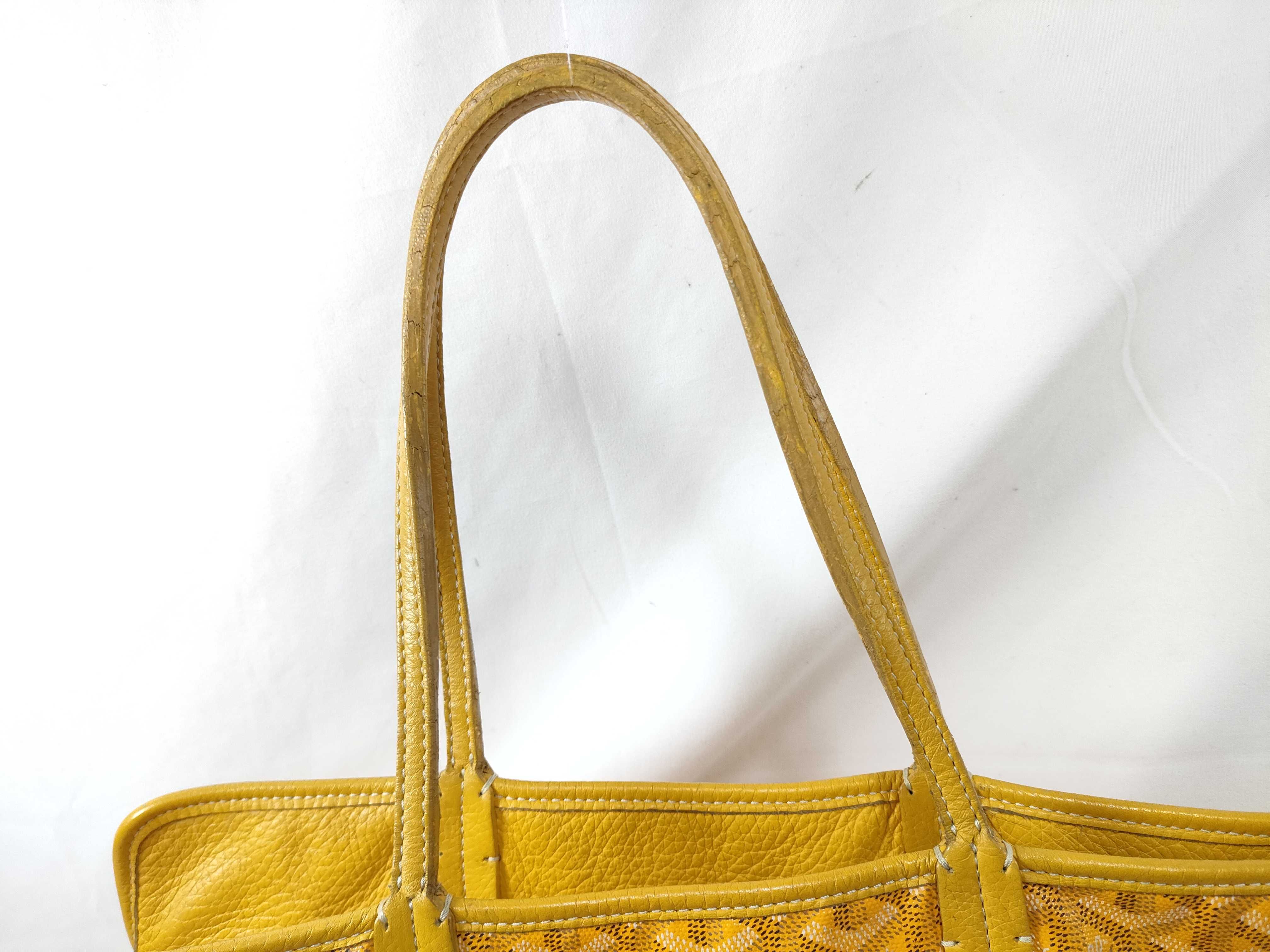 Ardie PM Yellow Tote Bag — view 3