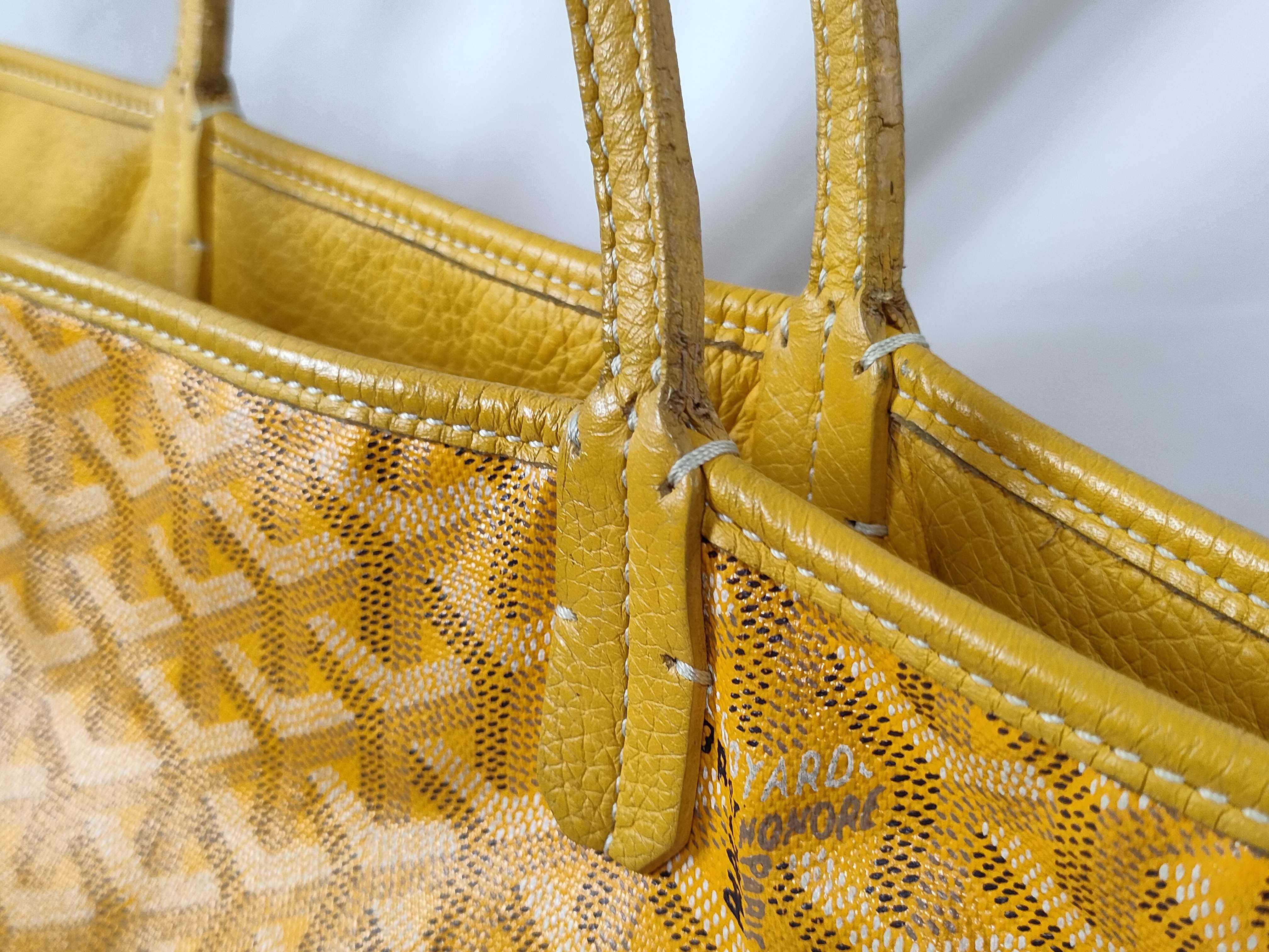 Ardie PM Yellow Tote Bag — view 4