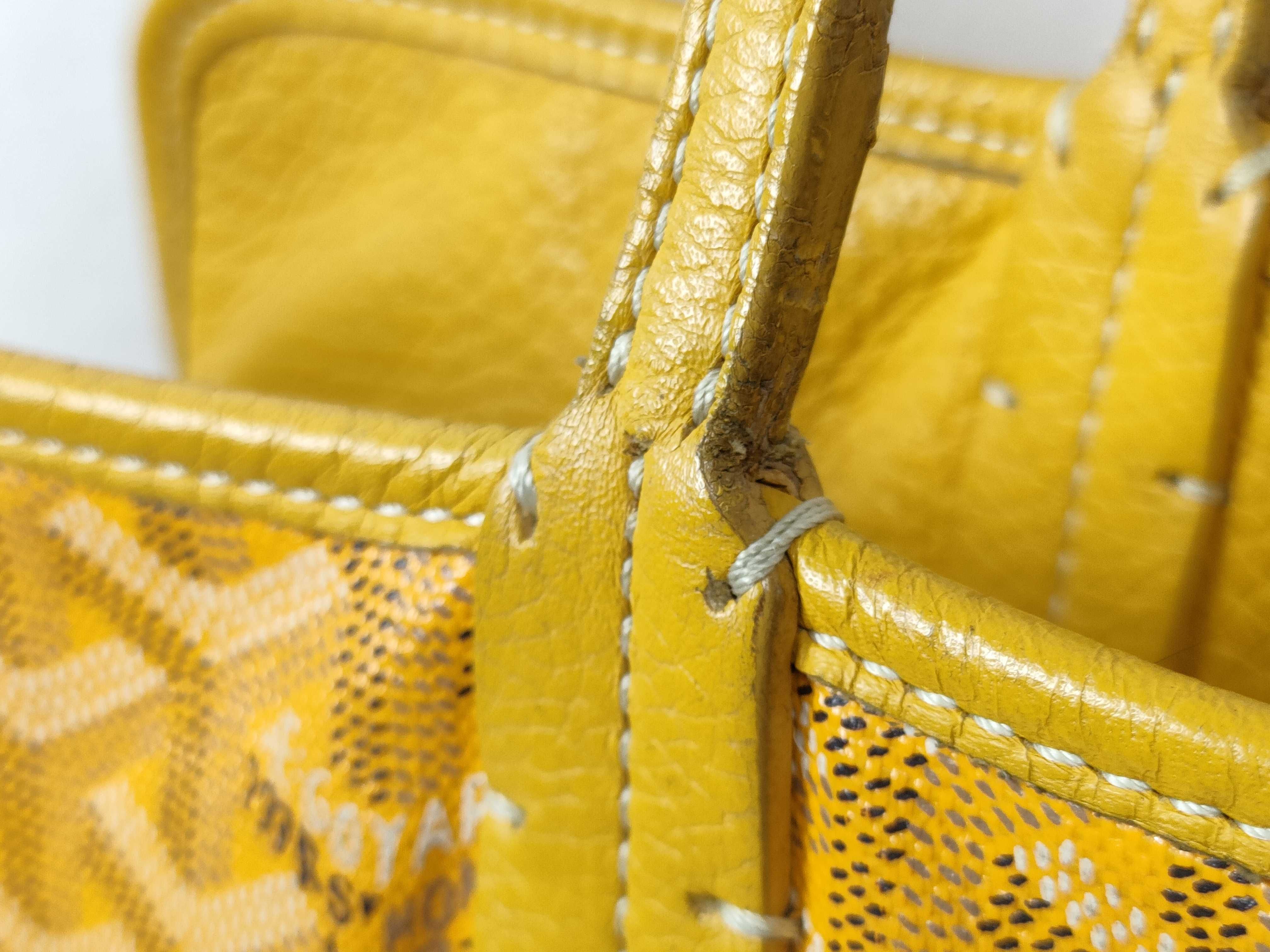 Ardie PM Yellow Tote Bag — view 6