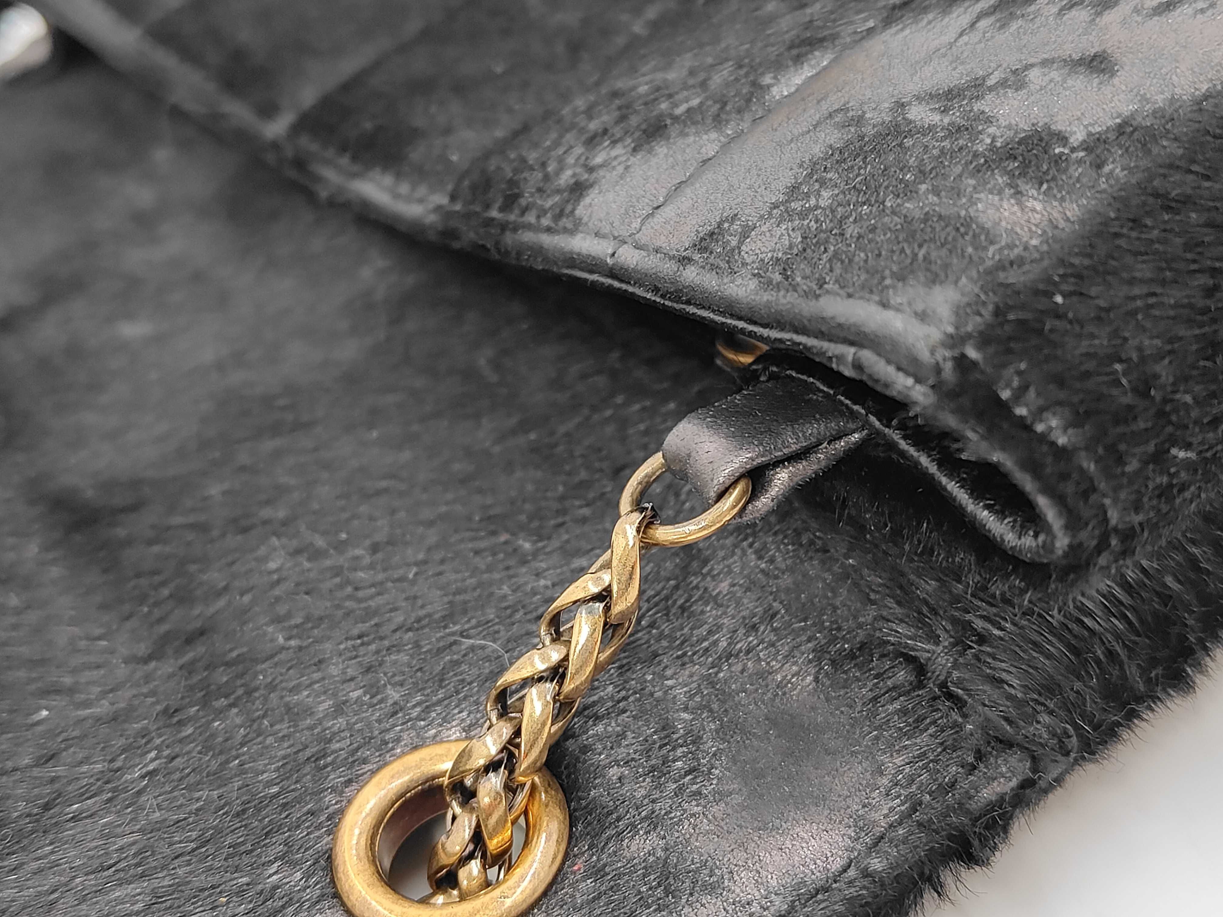 Pony Hair Shoulder Bag — view 5