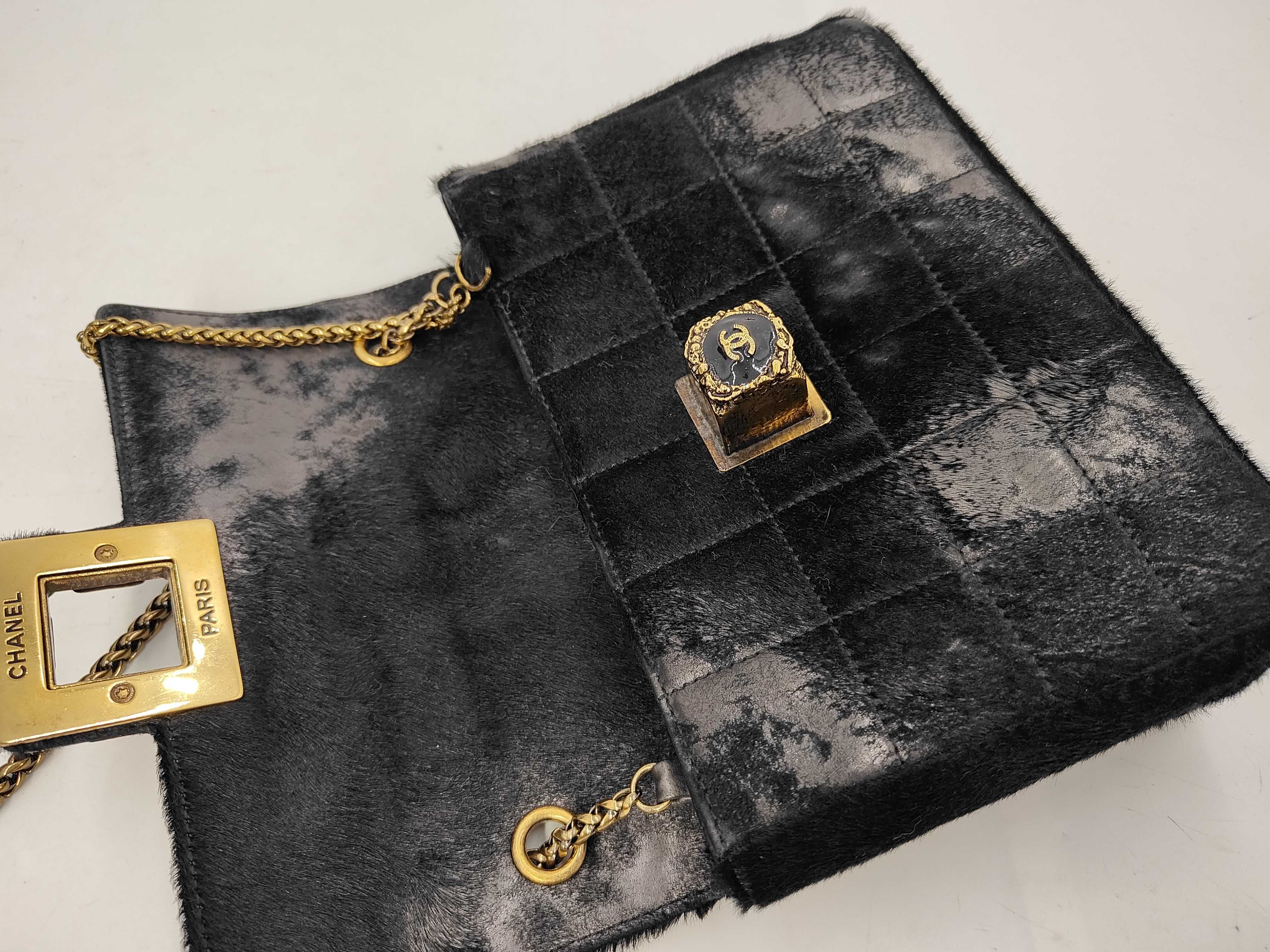 Pony Hair Shoulder Bag — view 6