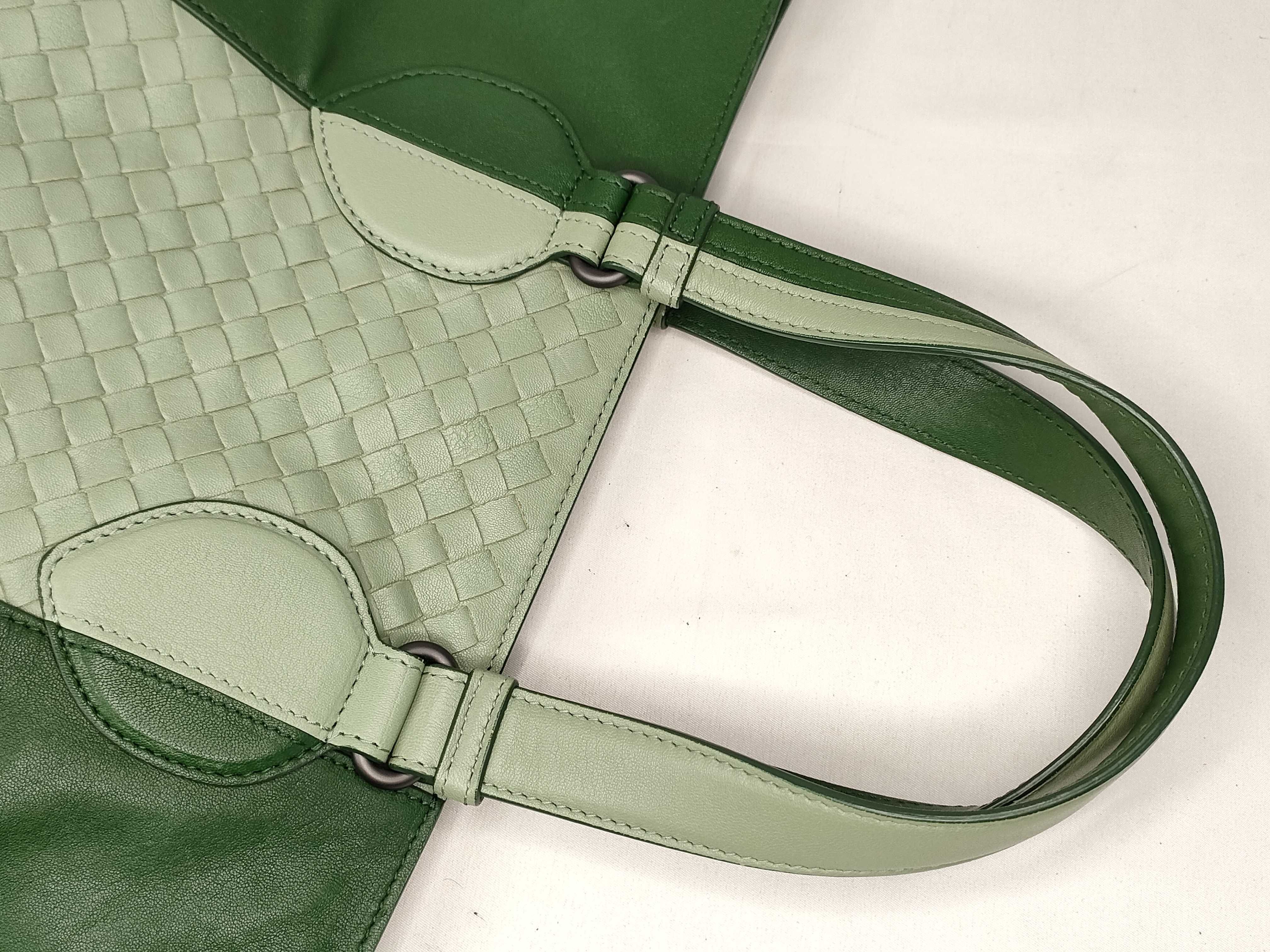 Intrecciato Green 2-Way Bag (Handbag) Accessories: Dust bag — view 3