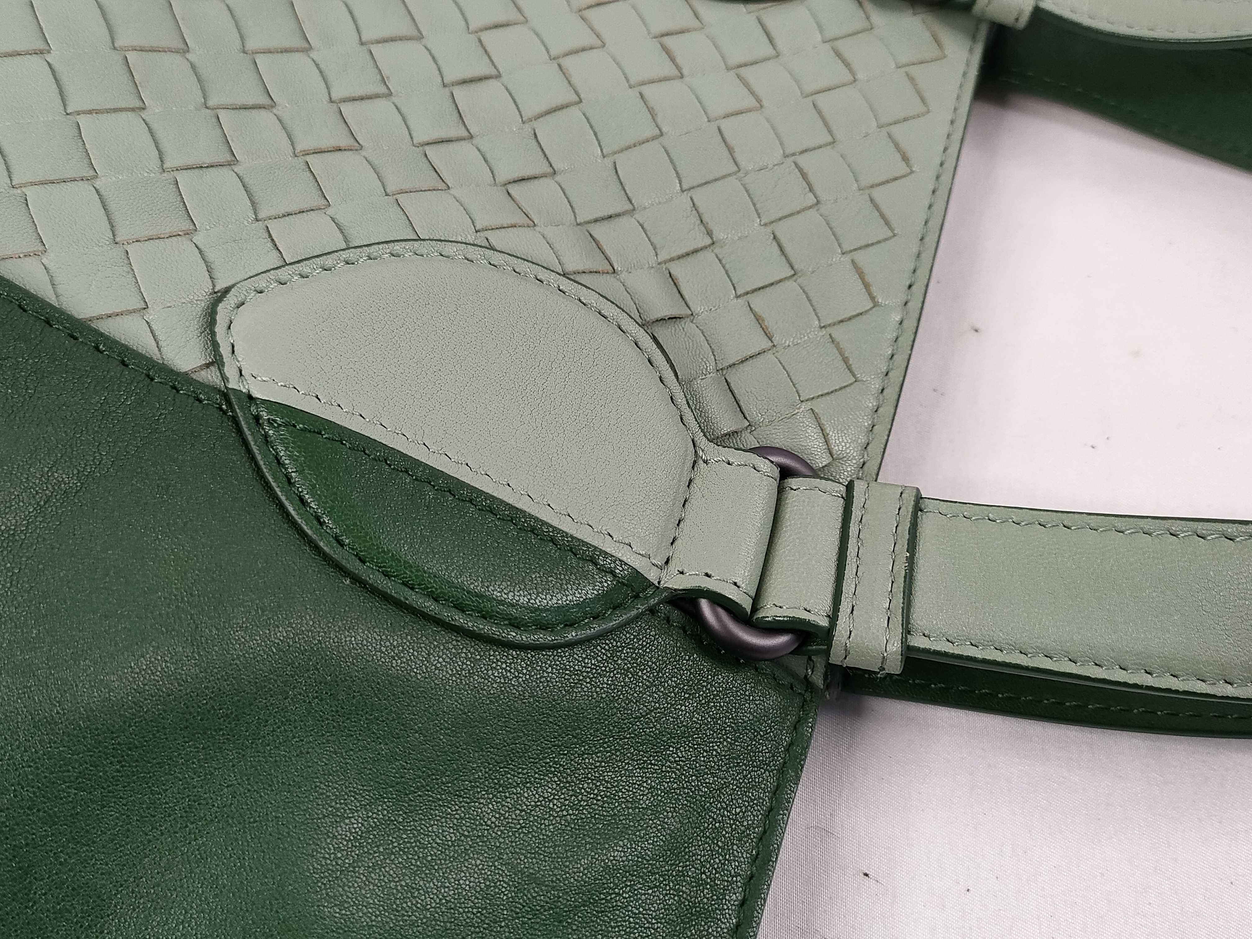 Intrecciato Green 2-Way Bag (Handbag) Accessories: Dust bag — view 5