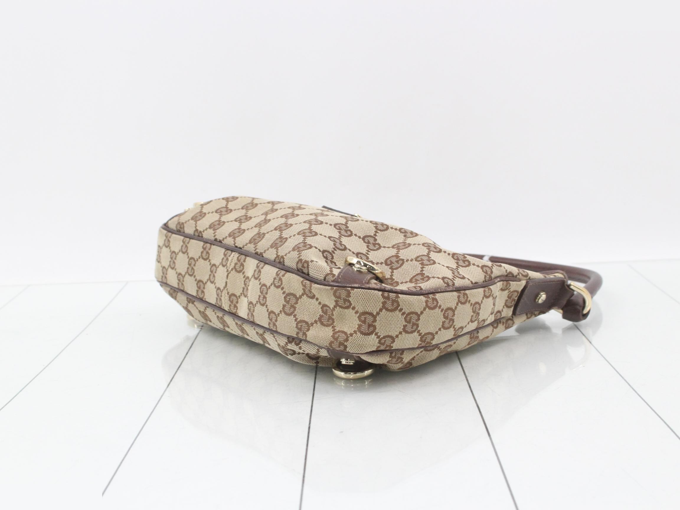 GG Canvas One-Shoulder Bag — view 6