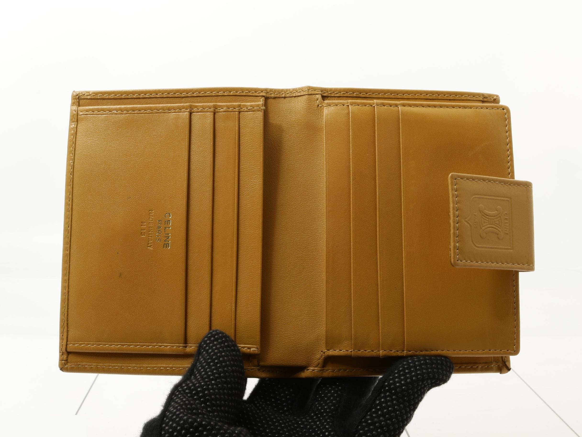 Macadam Bi-fold Leather Wallet with Clasp — view 4