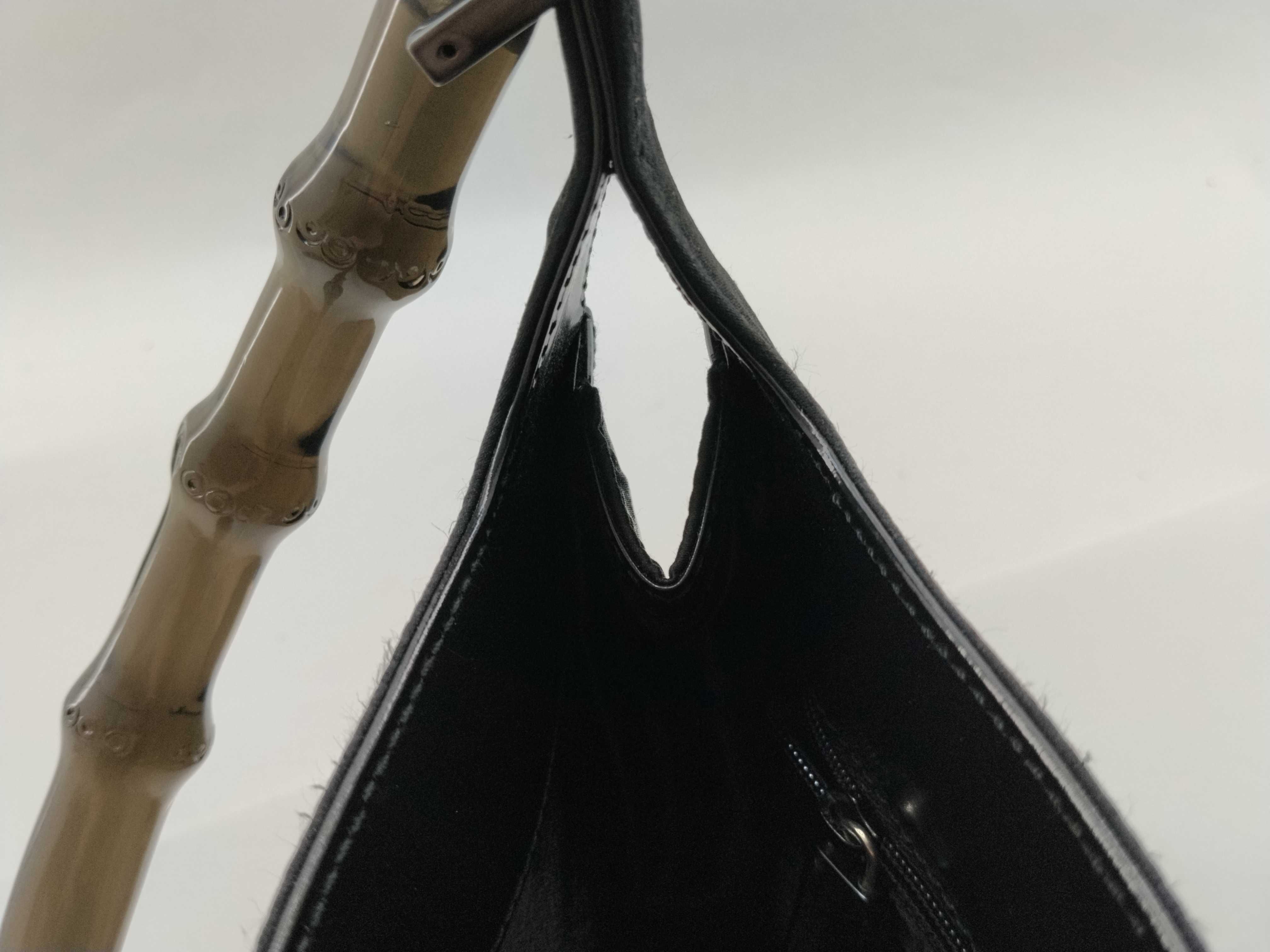 Bamboo Hobo Bag Shoulder Bag Handbag — view 10