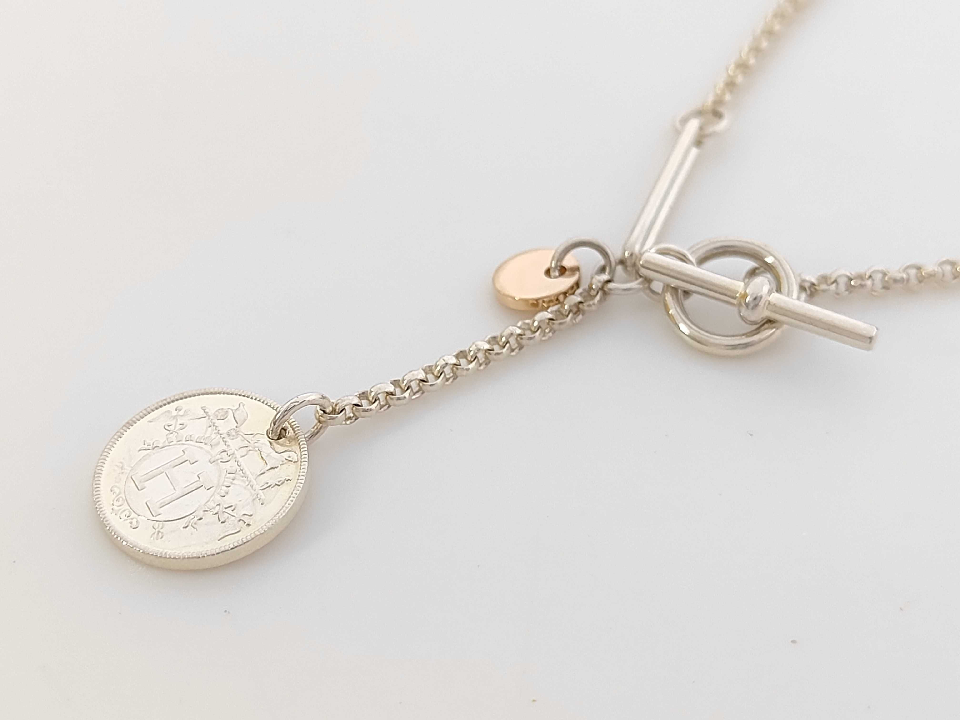 Ex-Lives 750/925 Necklace 8.3g Necklace — view 2