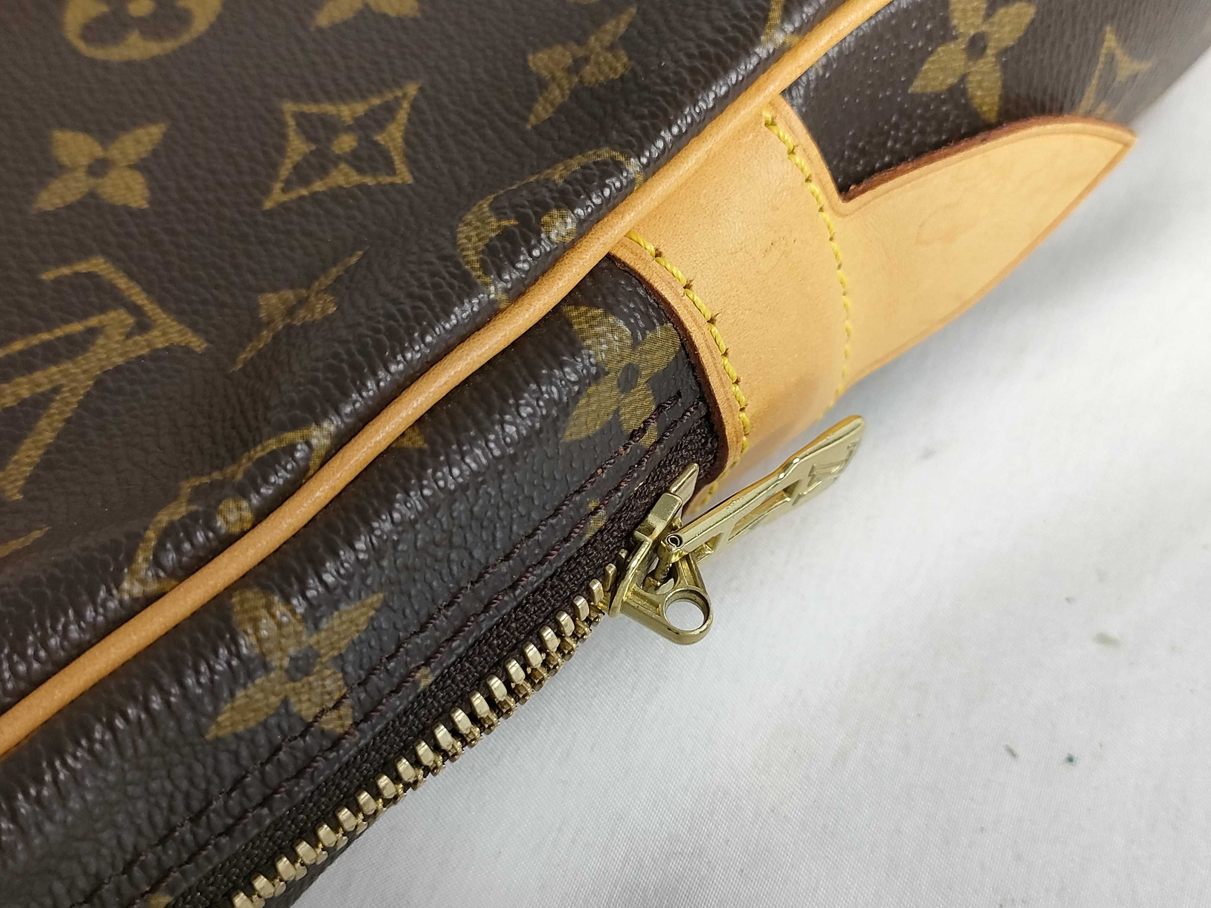 Monogram Vuitton Monogram Port Document Voyage M53361 Brown TH1021 Business Bag — view 14