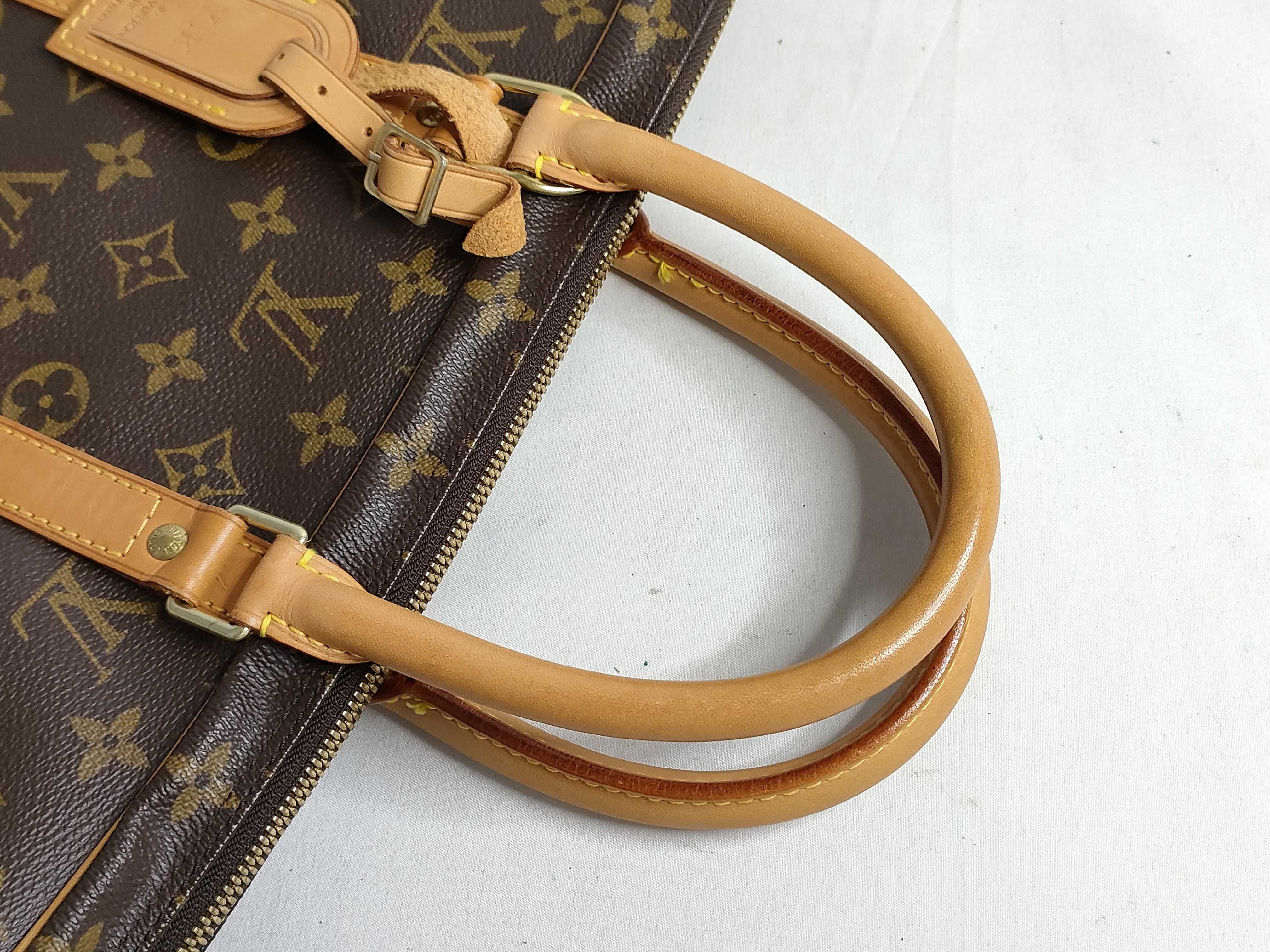 Monogram Vuitton Monogram Port Document Voyage M53361 Brown TH1021 Business Bag — view 3