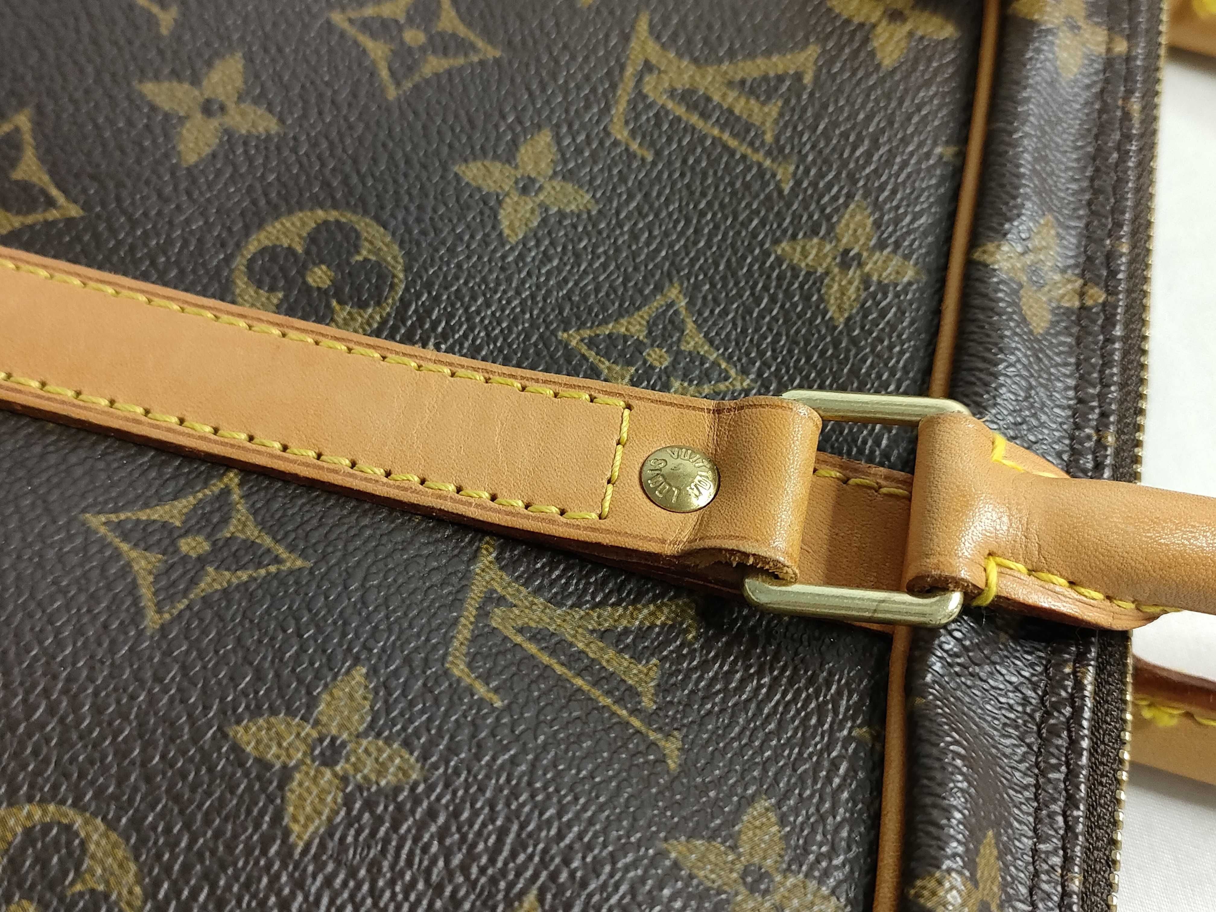 Monogram Vuitton Monogram Port Document Voyage M53361 Brown TH1021 Business Bag — view 5