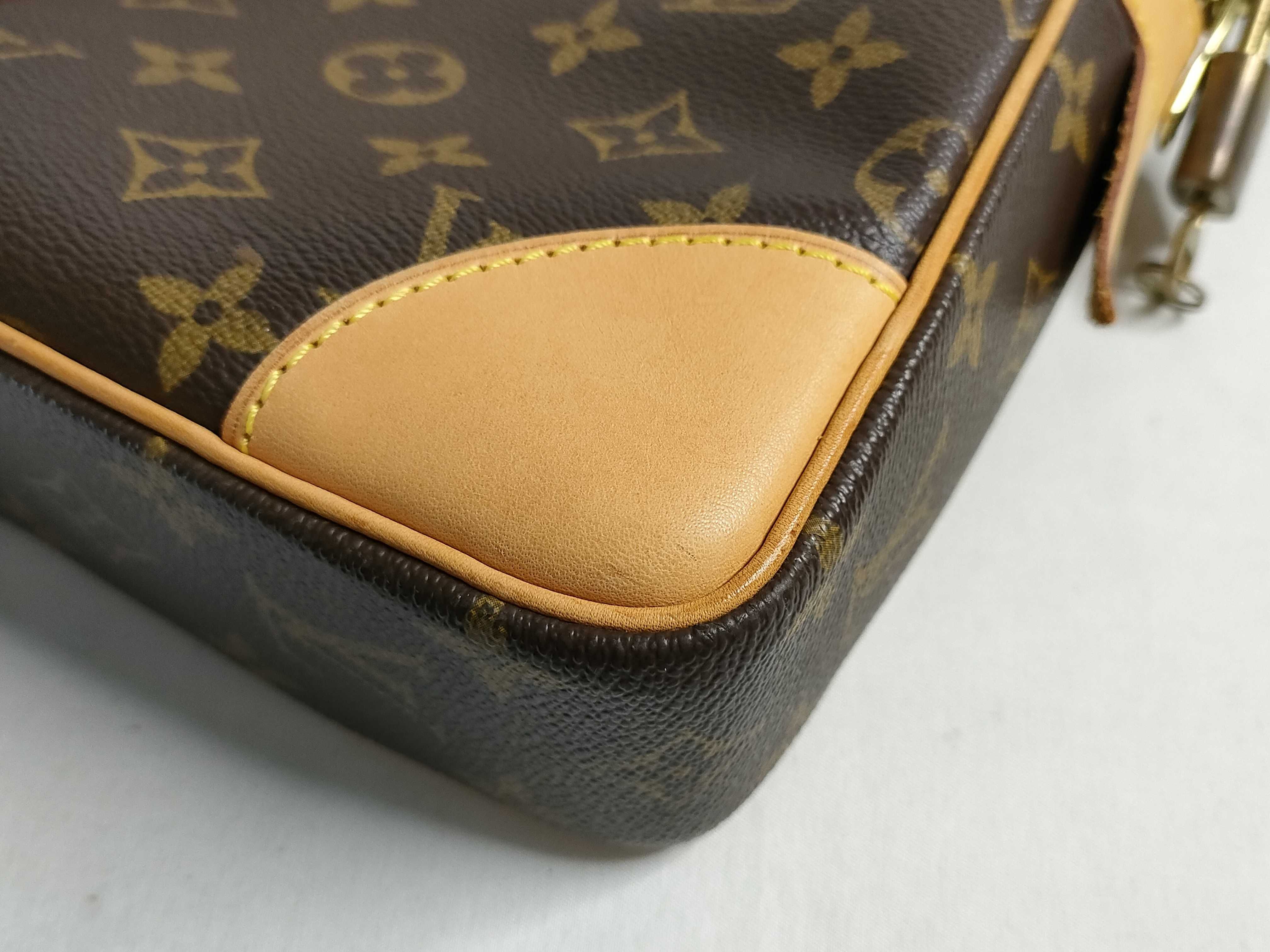 Monogram Vuitton Monogram Port Document Voyage M53361 Brown TH1021 Business Bag — view 6