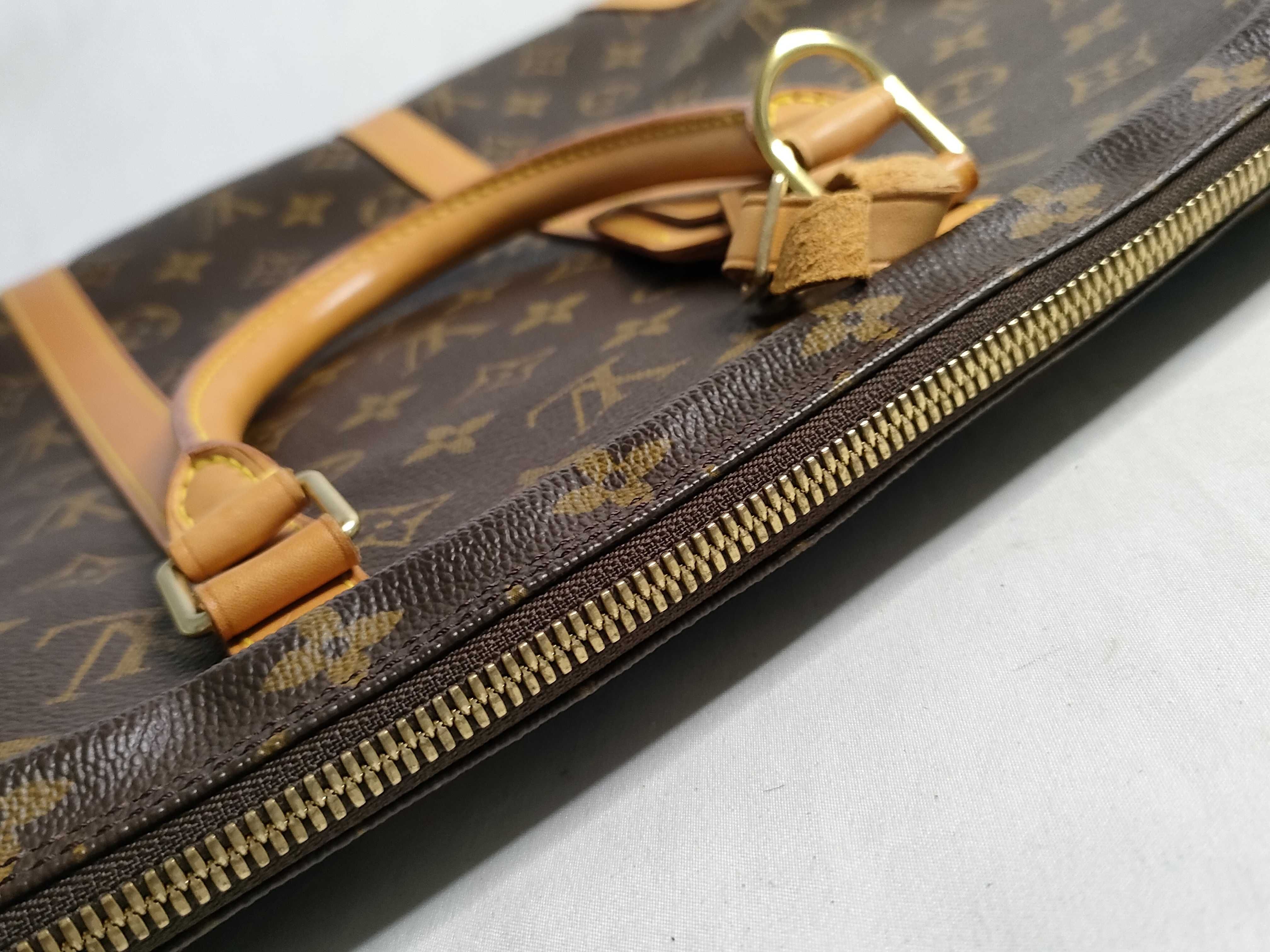 Monogram Vuitton Monogram Port Document Voyage M53361 Brown TH1021 Business Bag — view 8