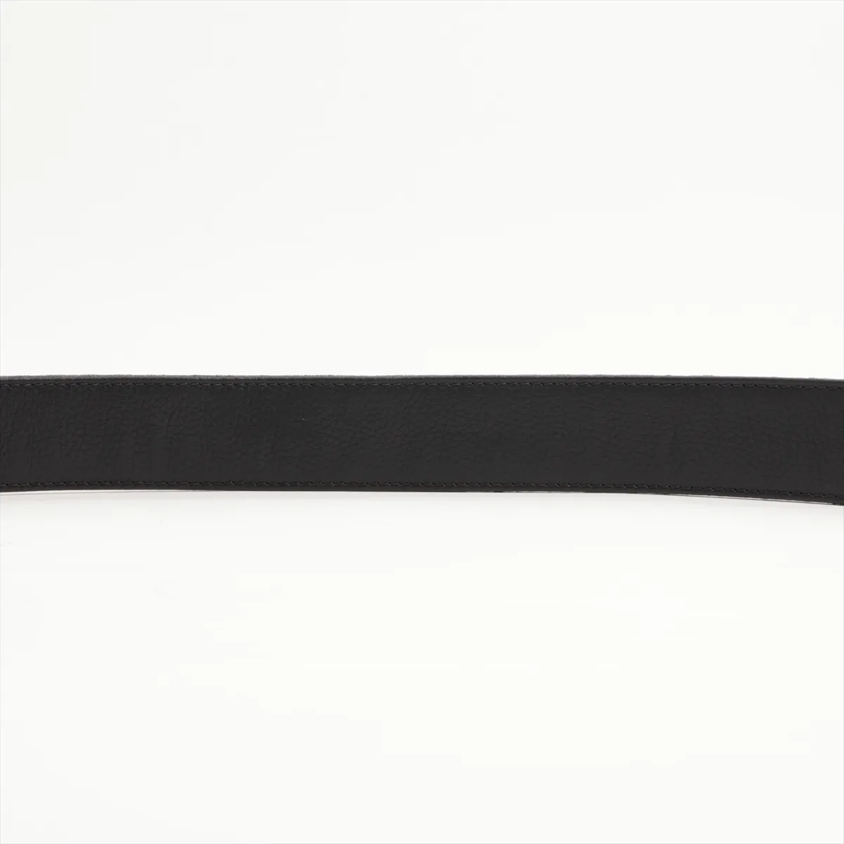 Oblique Belt 90 Canvas x Leather Gray — view 4