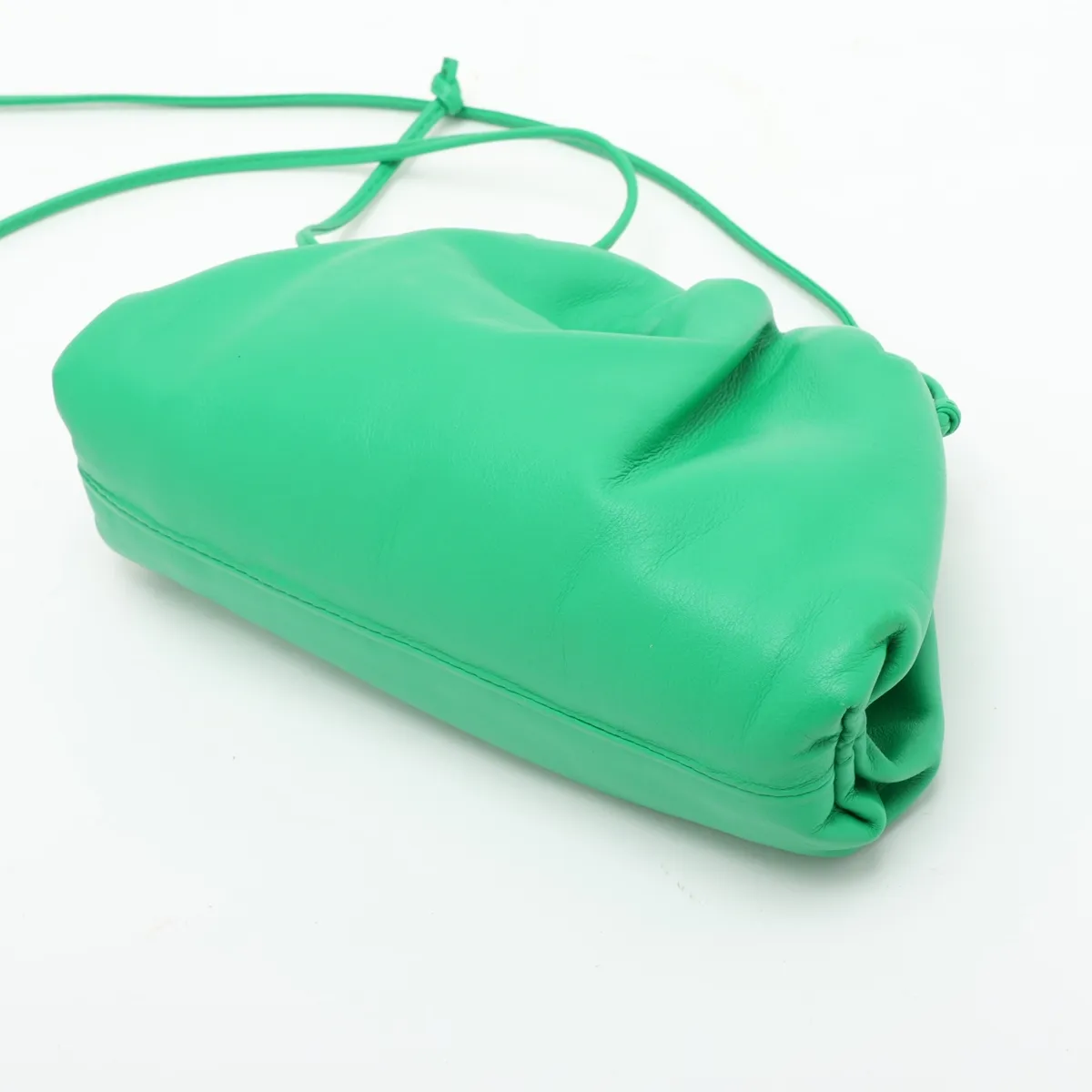 The Pouch Leather Shoulder Bag Green — view 3