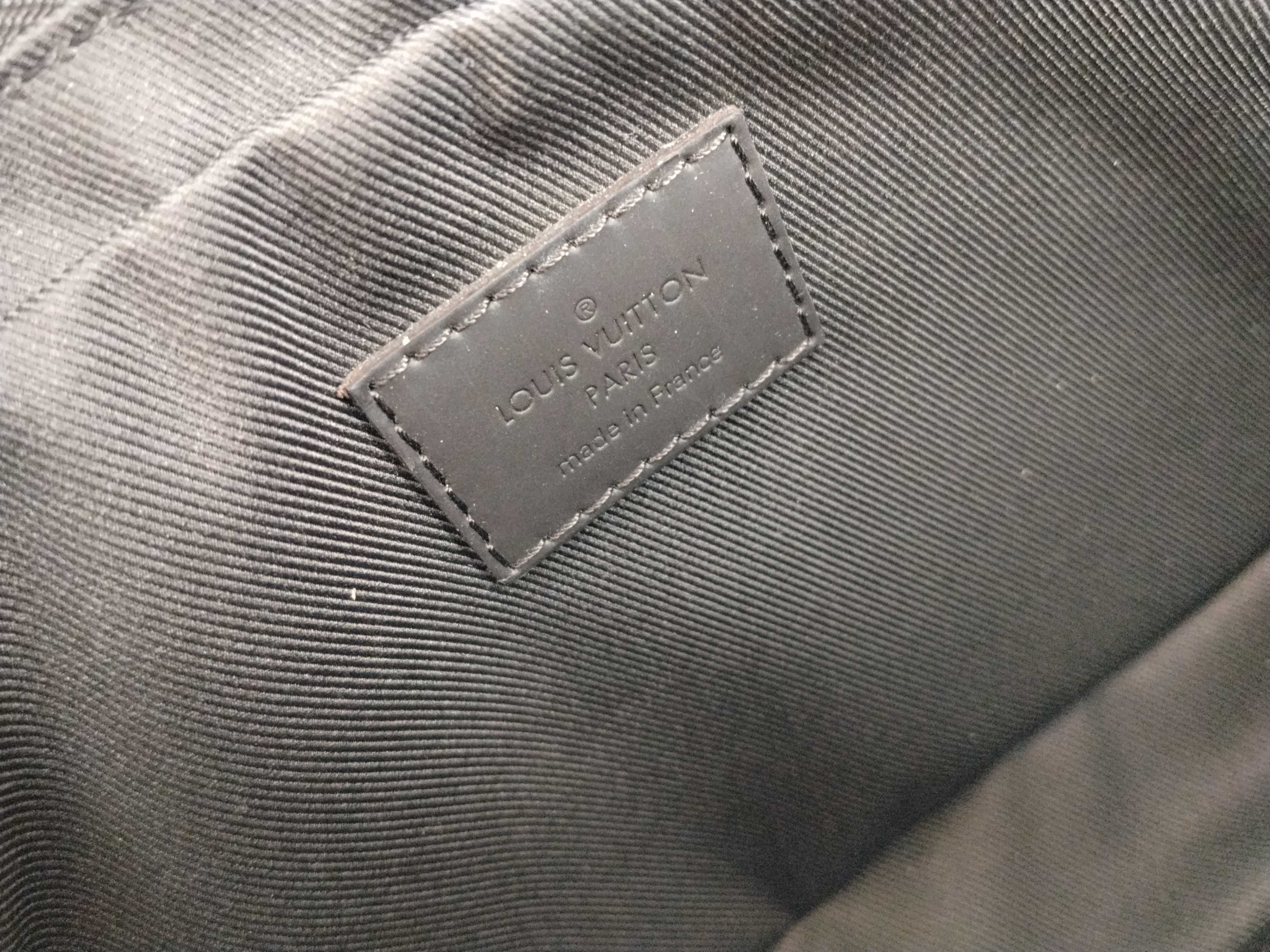 Damier Louis Vuitton Pochette Volga Chapman N63350 Damier Savannah RI3196 Second Bag — view 11