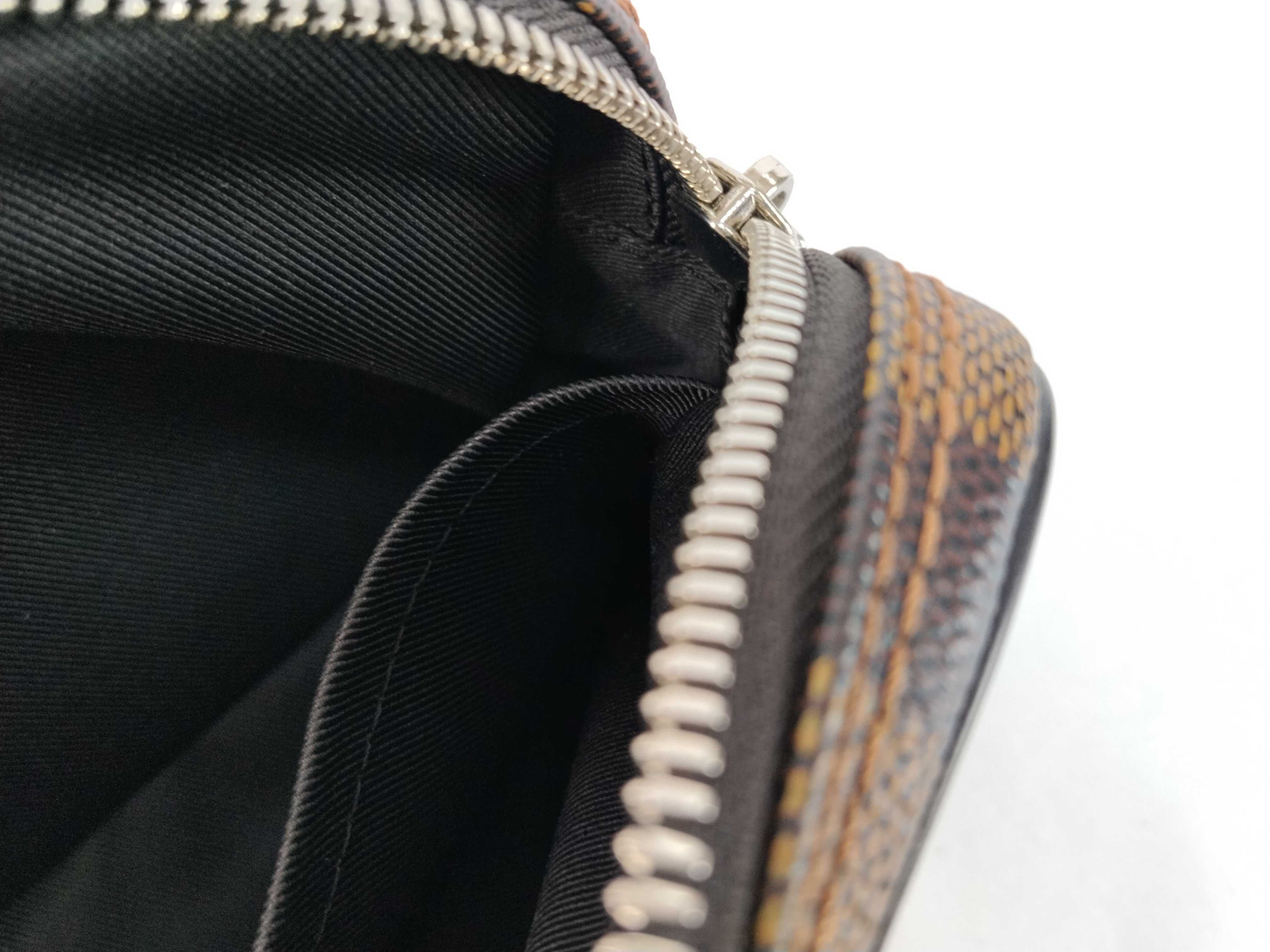 Damier Louis Vuitton Pochette Volga Chapman N63350 Damier Savannah RI3196 Second Bag — view 12