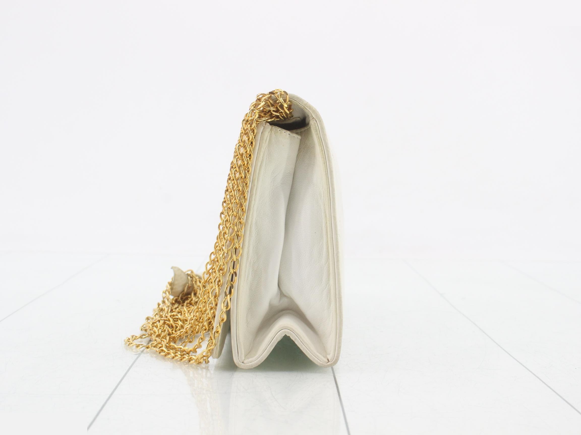 Lambskin Chain Shoulder Bag — view 3