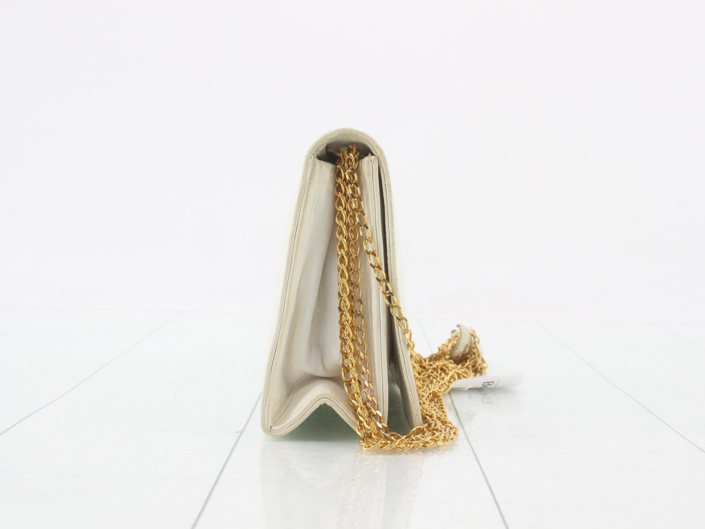 Lambskin Chain Shoulder Bag — view 4
