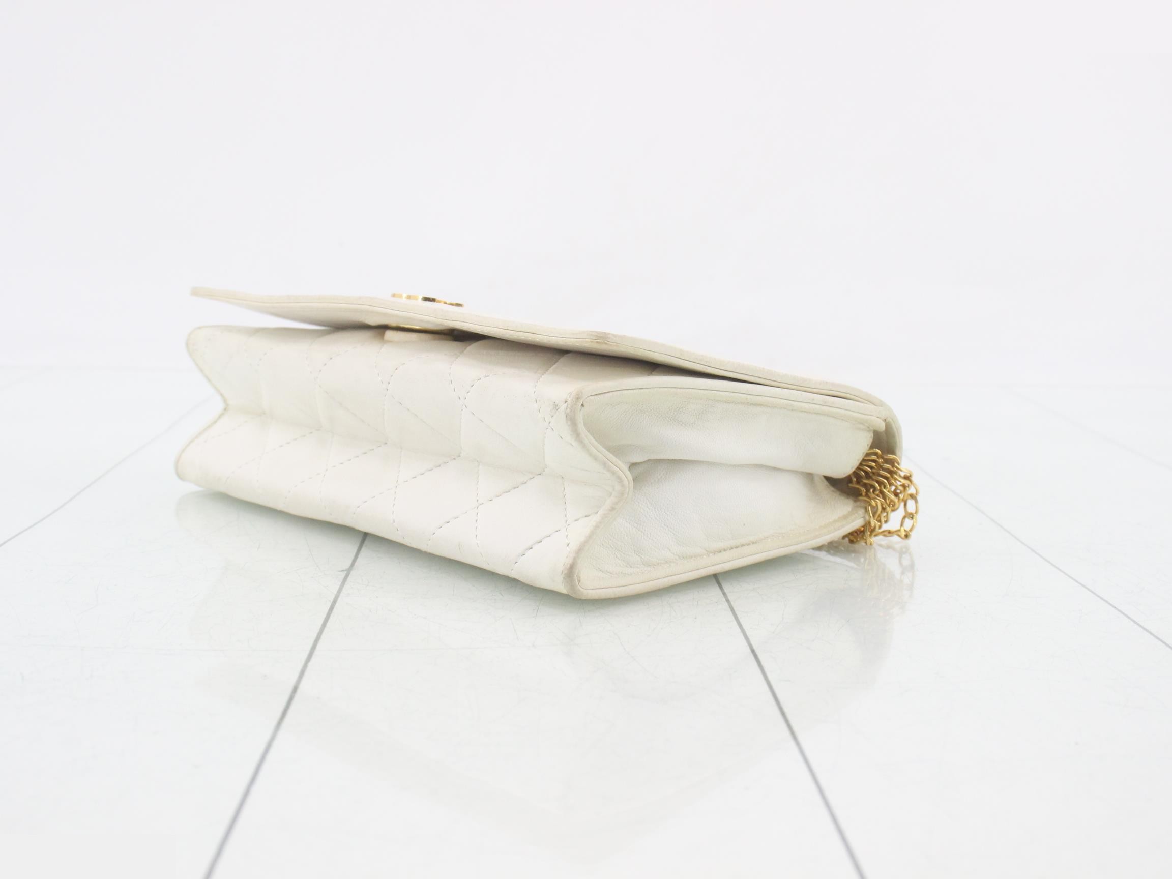 Lambskin Chain Shoulder Bag — view 6