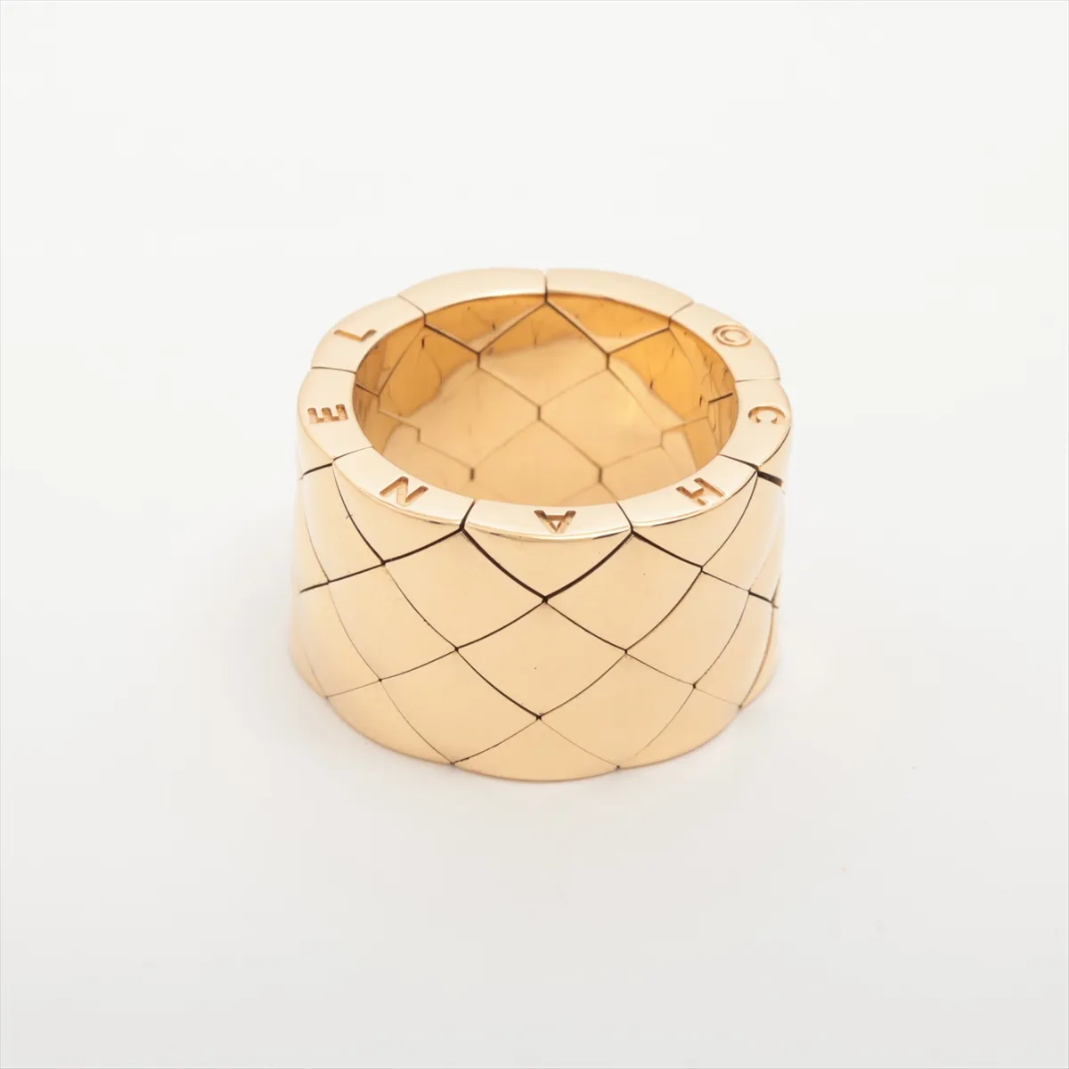 Matelassé Ring, 750 (Yellow Gold), 25.3g, 54, 20L00653, Box interior deteriorated. — view 2
