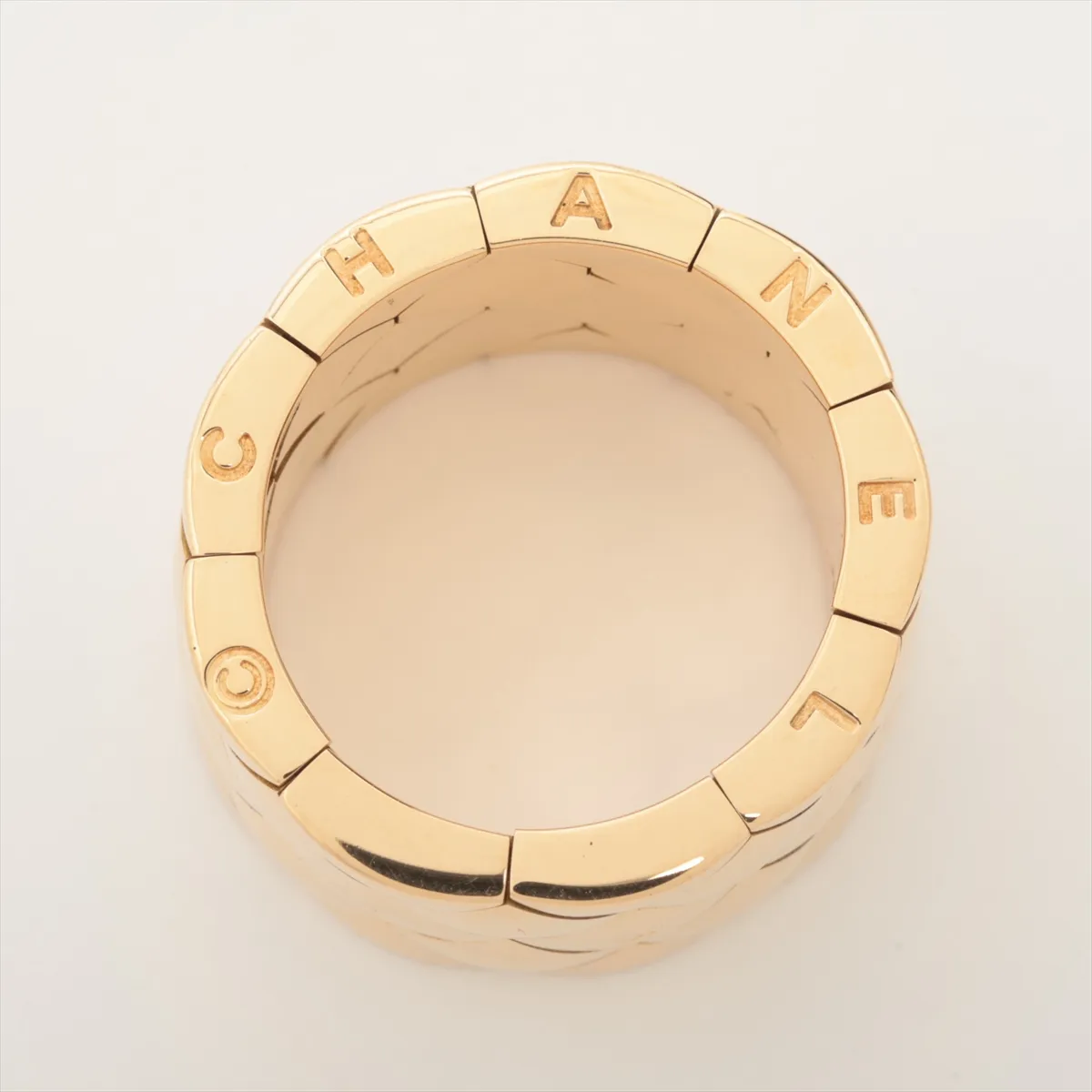 Matelassé Ring, 750 (Yellow Gold), 25.3g, 54, 20L00653, Box interior deteriorated. — view 3