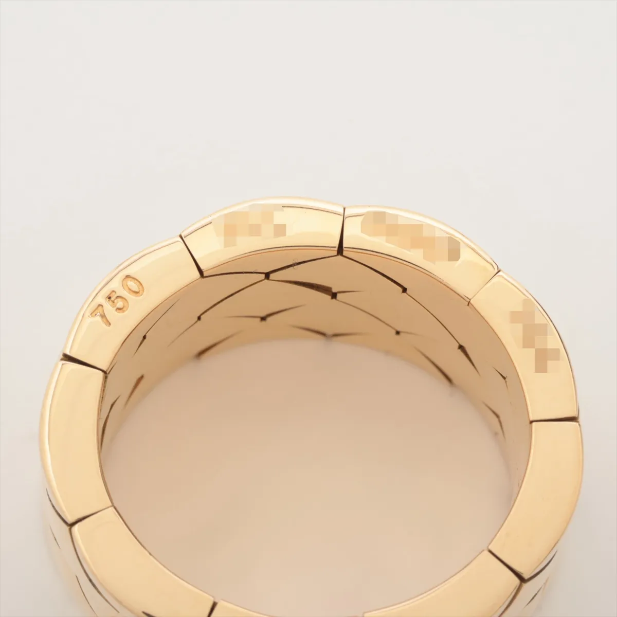 Matelassé Ring, 750 (Yellow Gold), 25.3g, 54, 20L00653, Box interior deteriorated. — view 4