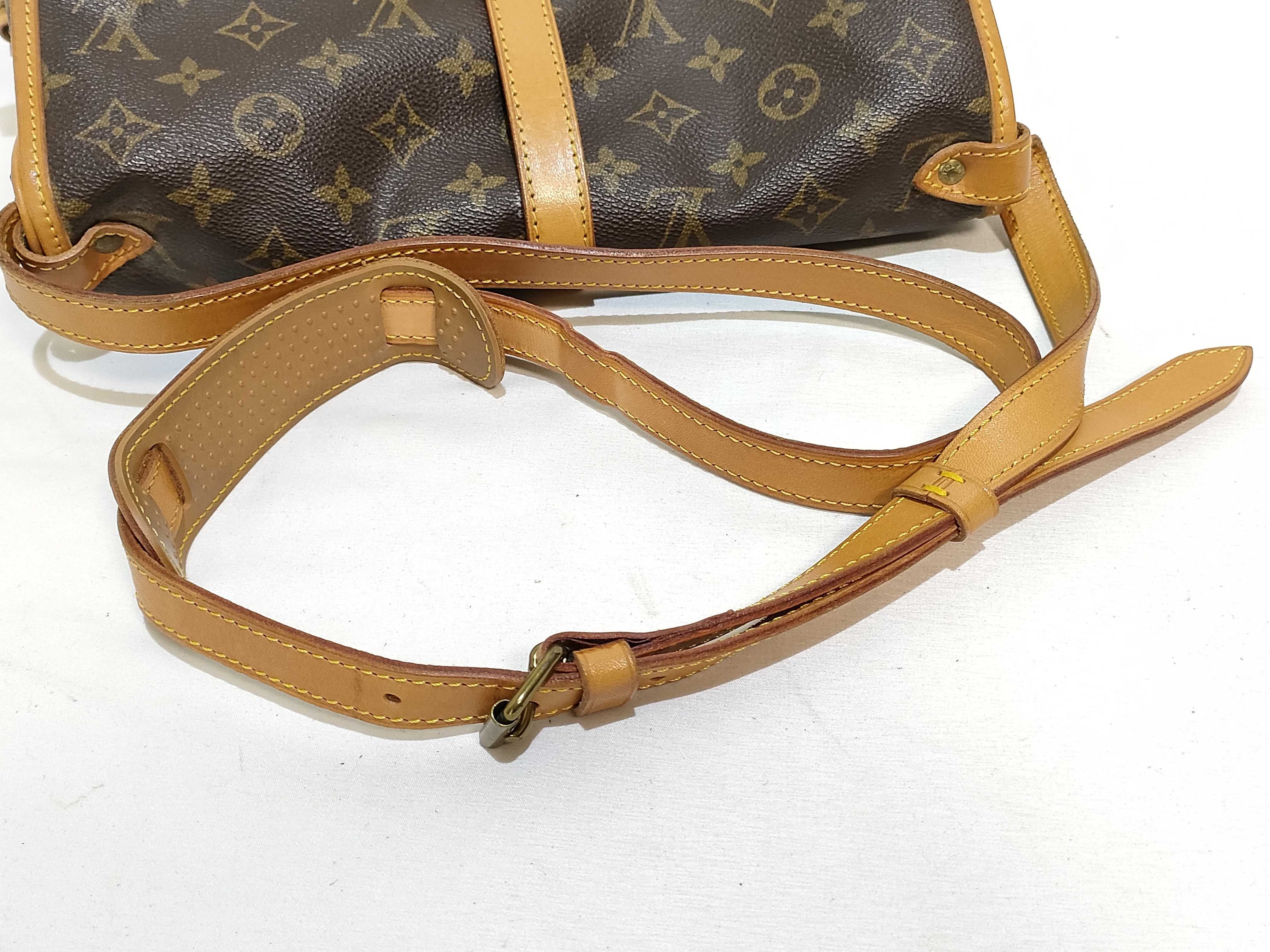 Monogram LV Saumur Shoulder Bag — view 3