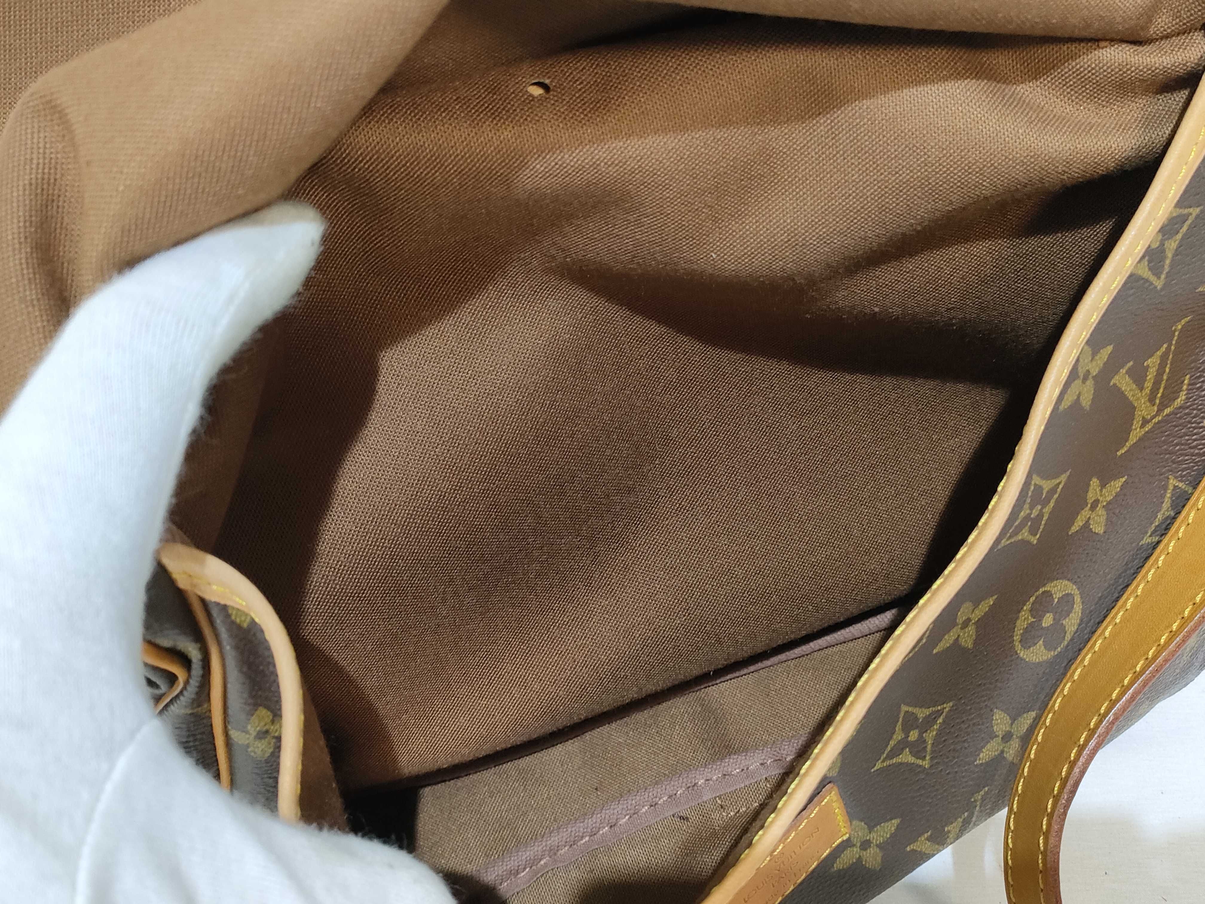 Monogram LV Saumur Shoulder Bag — view 8