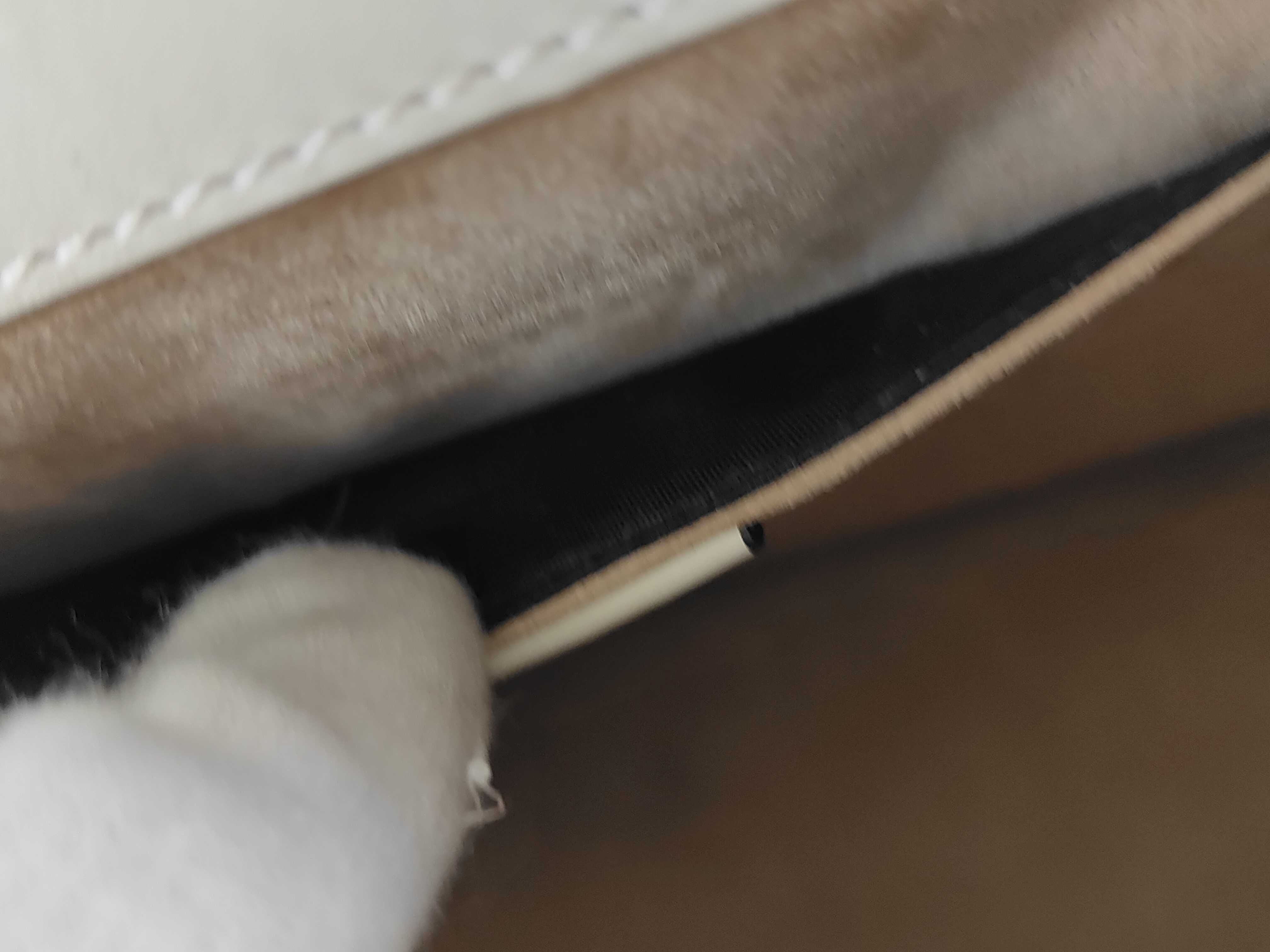 PH- Sylvie White Leather Shoulder Bag (Handbag) — view 11