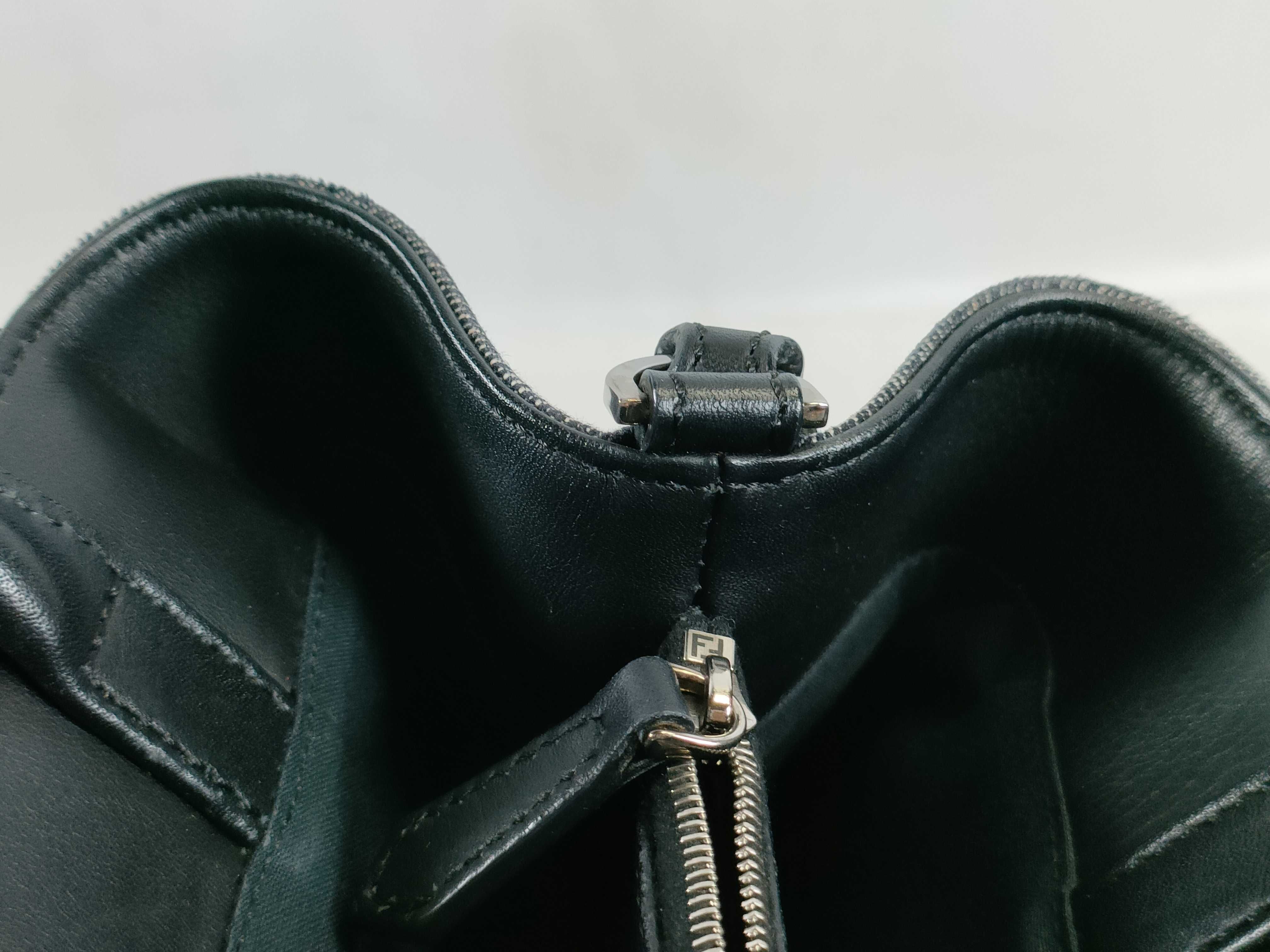 Petite 2Jours Denim & Leather 2-Way Handbag 8BH253 — view 11