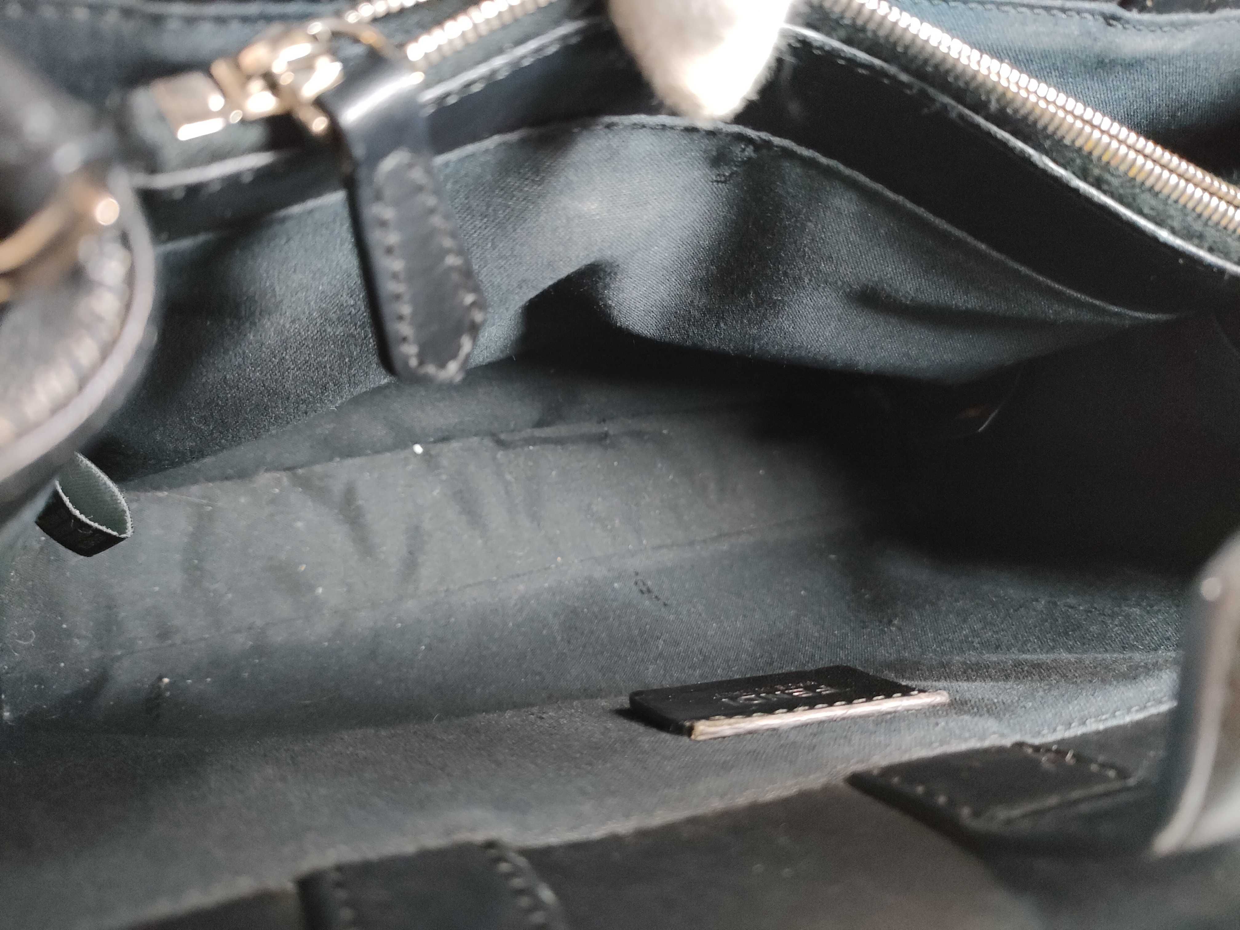 Petite 2Jours Denim & Leather 2-Way Handbag 8BH253 — view 9