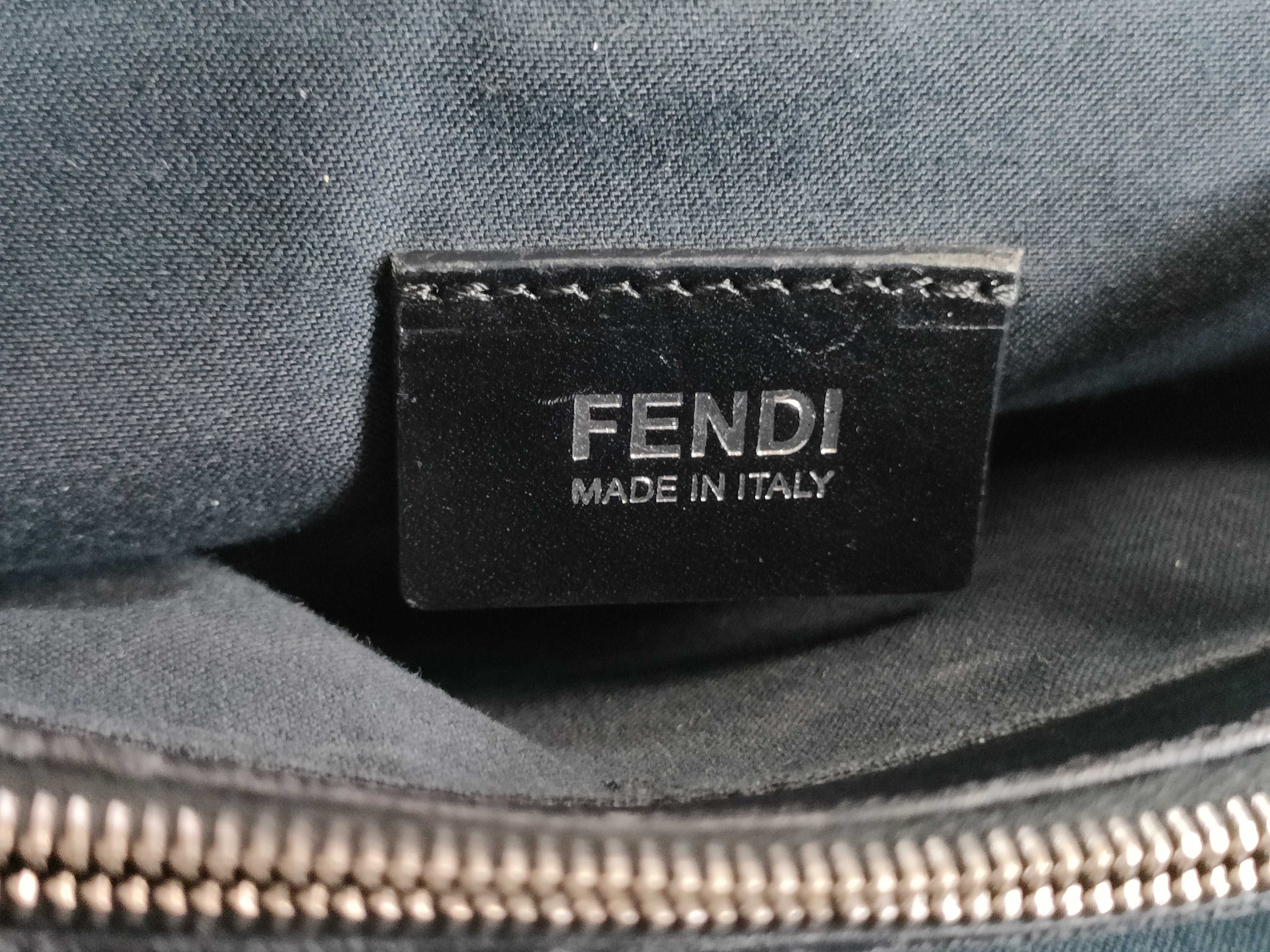 Petite 2Jours Denim & Leather 2-Way Handbag 8BH253 — view 10