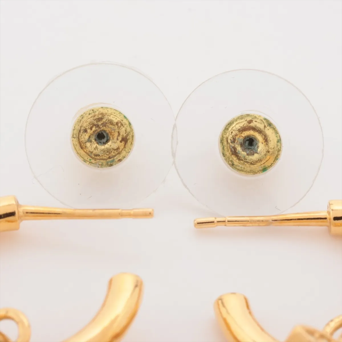 Cocomark A23C Earrings (for both ears) GP x Rhinestone Gold — view 4