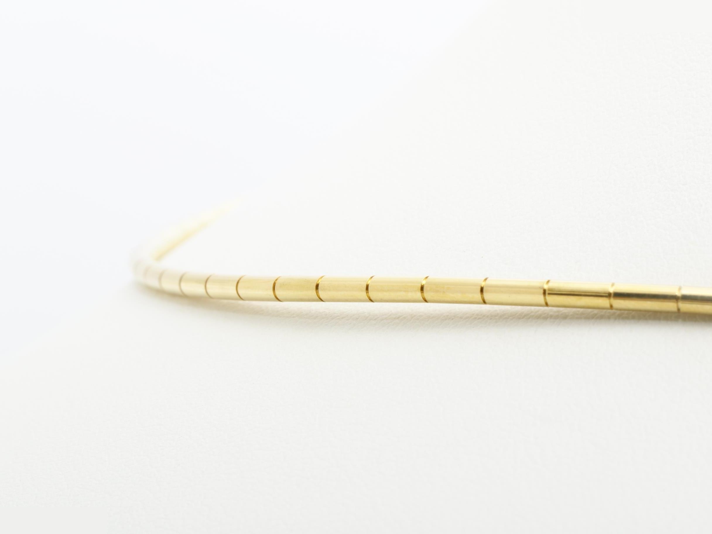 Omega chain necklace - 36cm / 13.5g - 750YG — view 4