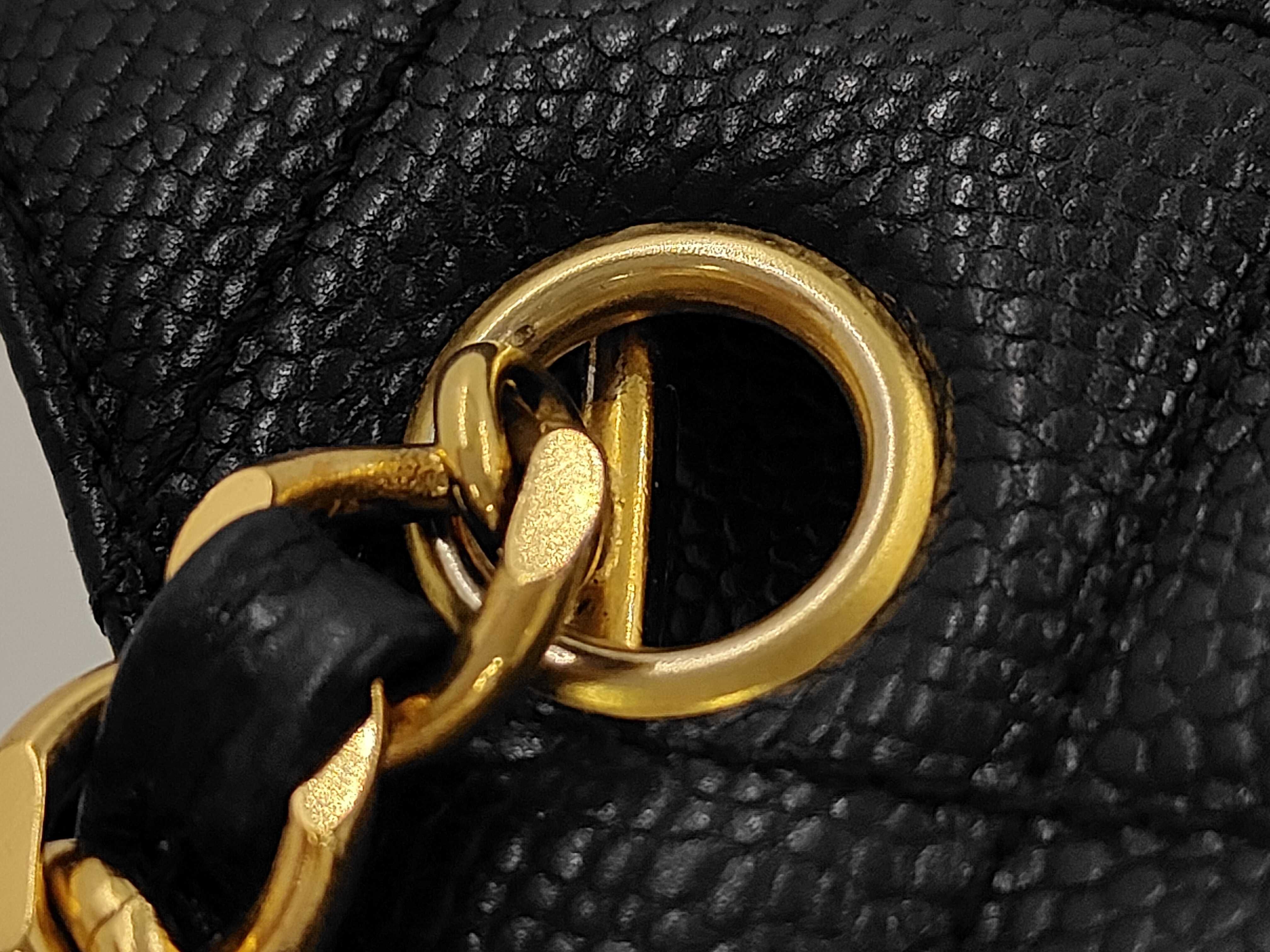 Caviar Skin Matelassé Turnlock Chain Shoulder Bag — view 6