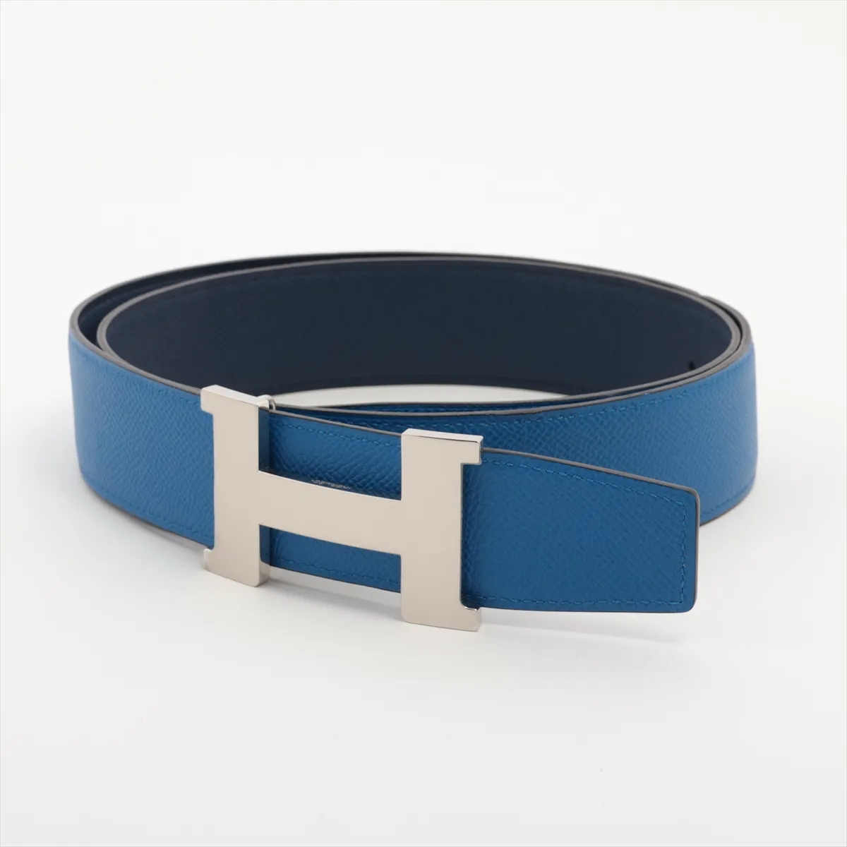 H-belt B:2023 Belt 95 GP x Leather Blue