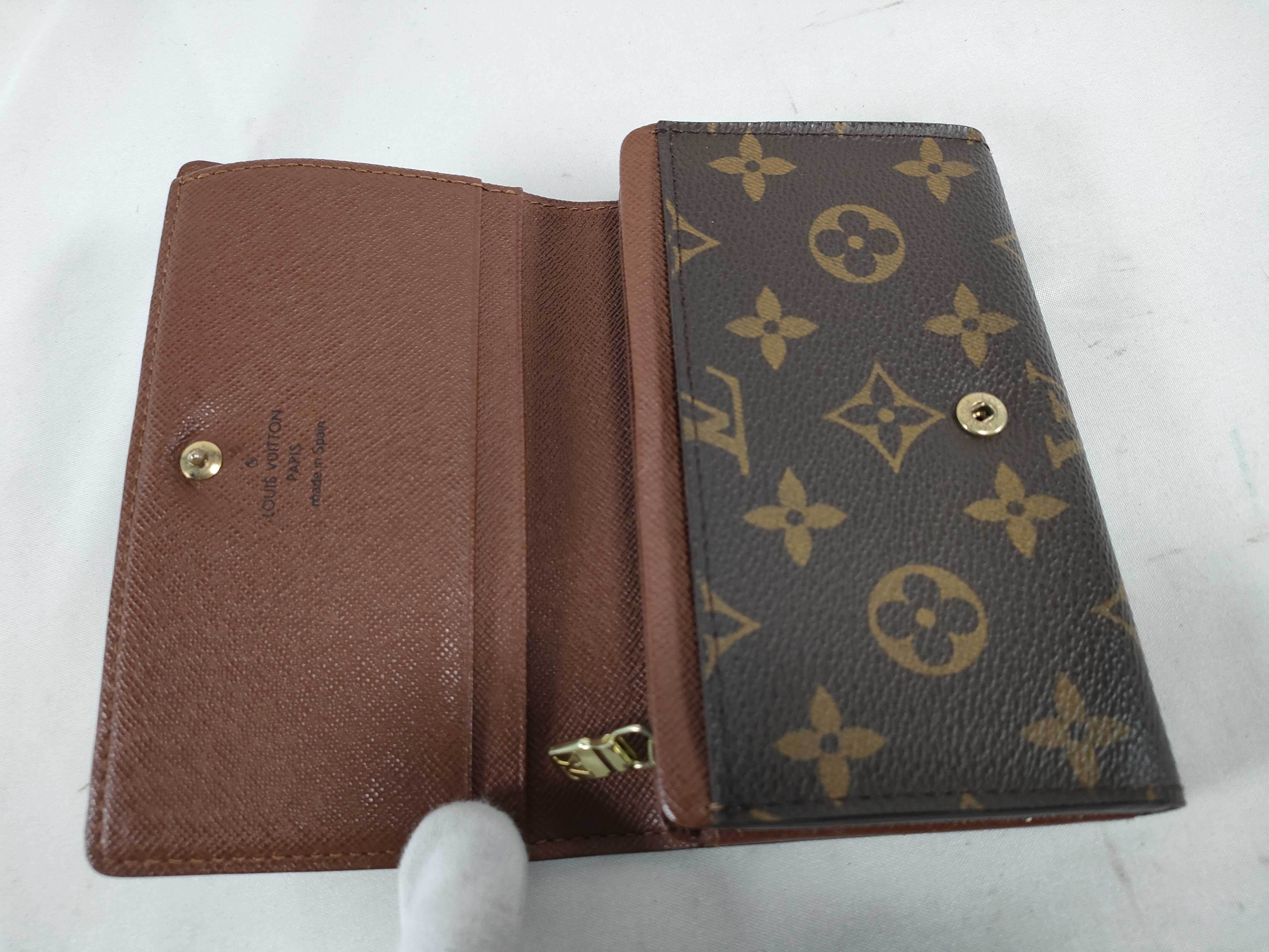 Monogram Louis Vuitton Monogram Wallet Portemonnaie Billet Trésor M61730 Wallet — view 12