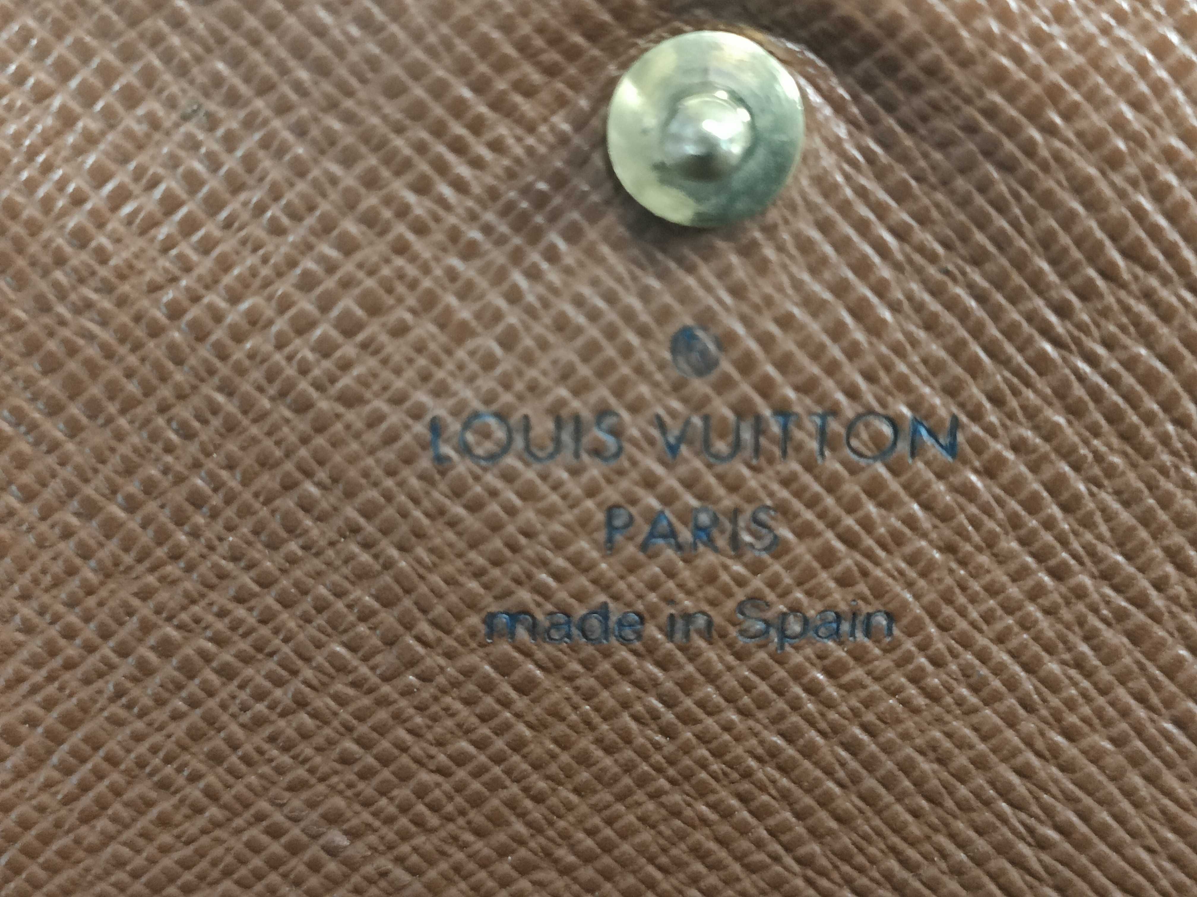 Monogram Louis Vuitton Monogram Wallet Portemonnaie Billet Trésor M61730 Wallet — view 13