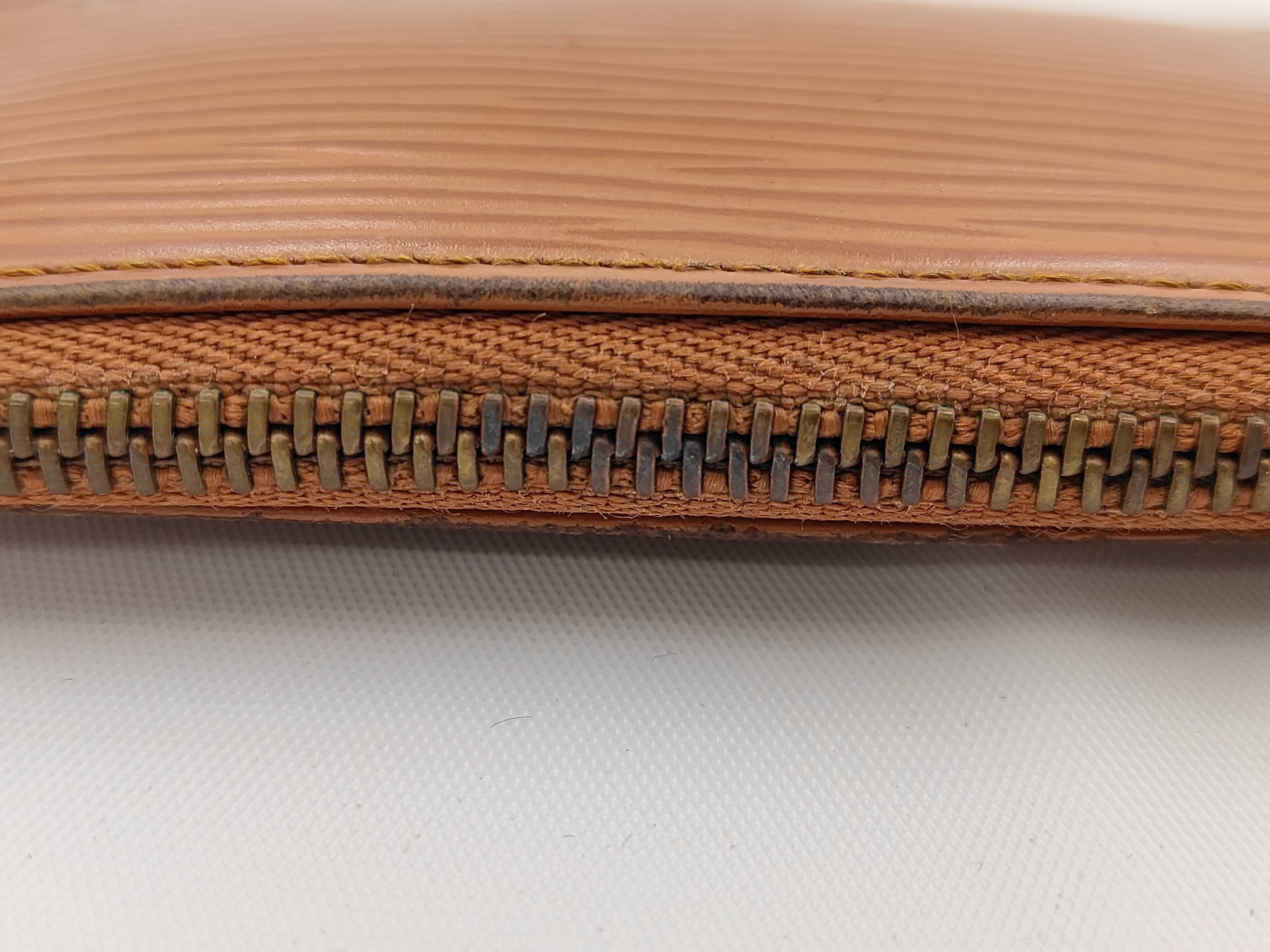 Epi Leather Pochette Clé Brown CA0040 Coin Case — view 4