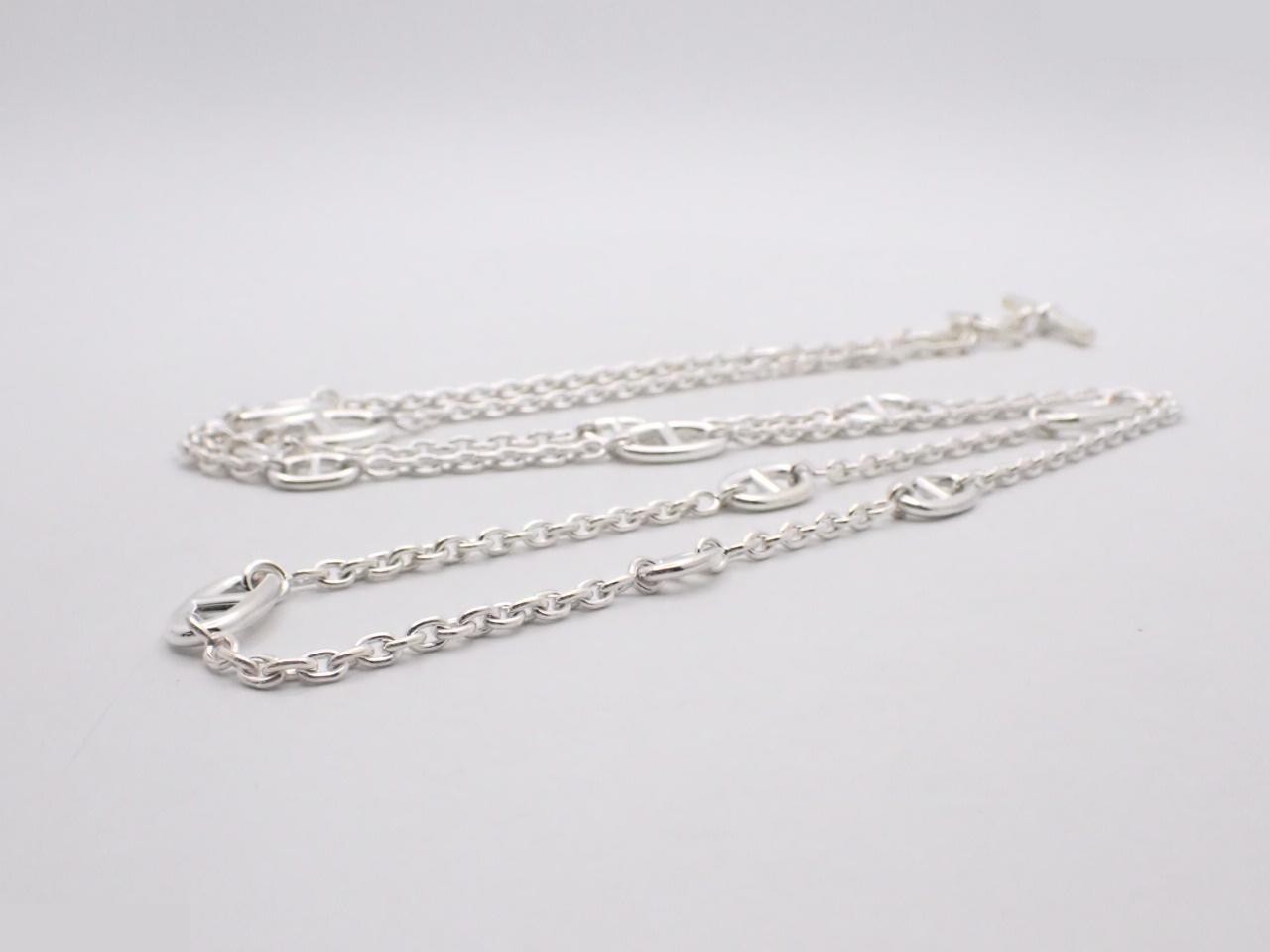 Ag925 Chaine d'Ancre Farandole Long Necklace, 120cm — view 3