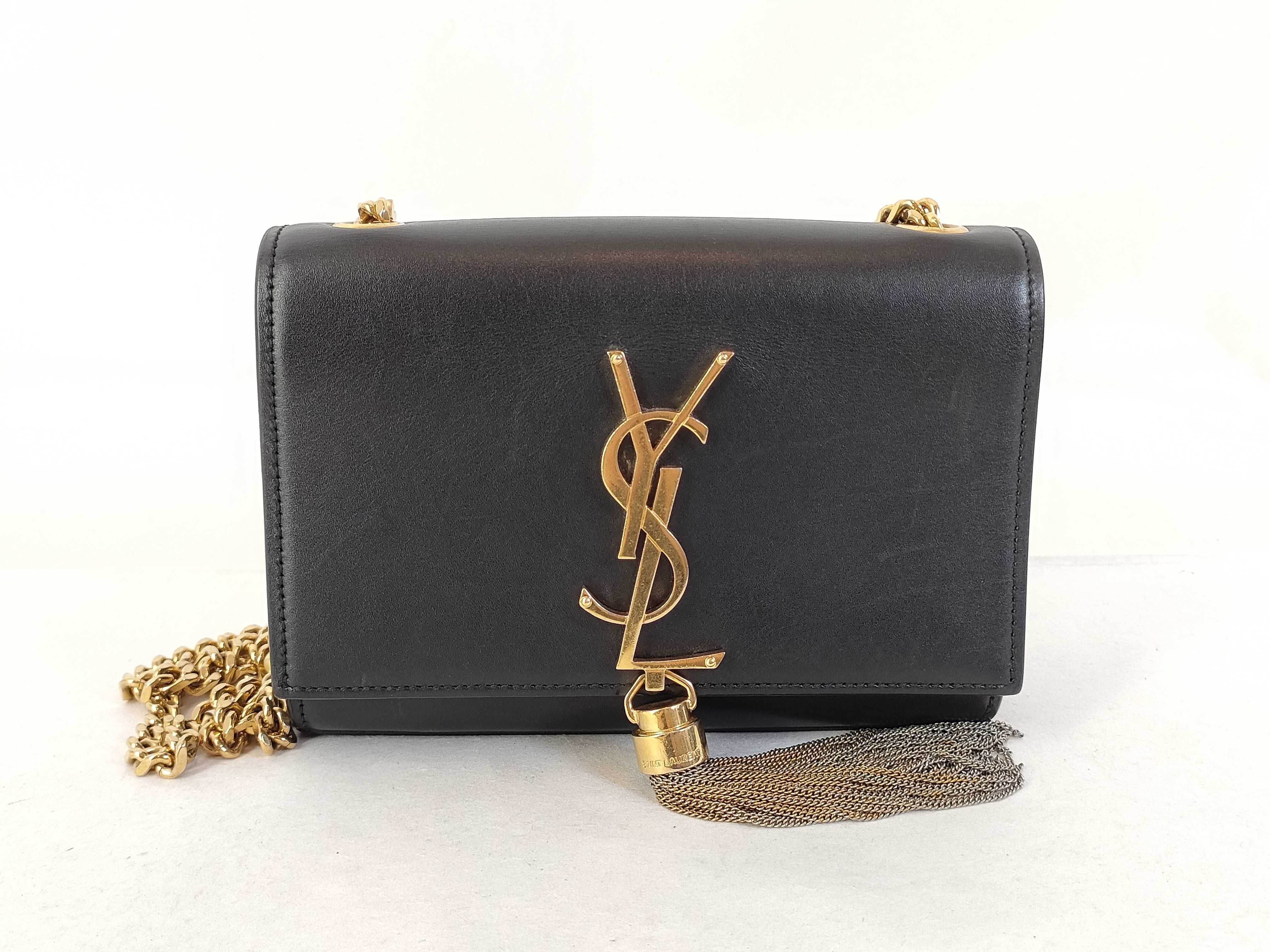 Kate Leather Chain Shoulder Bag
