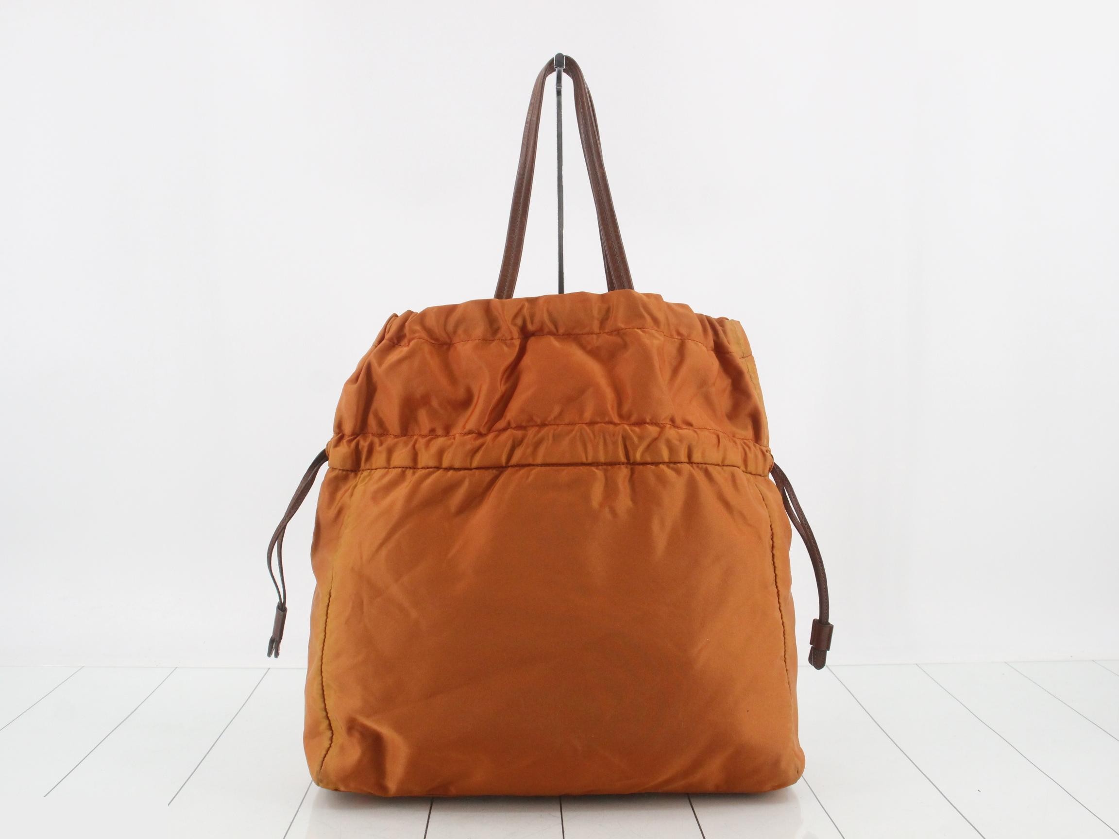 shoulder bag, logo jacquard, orange — view 2