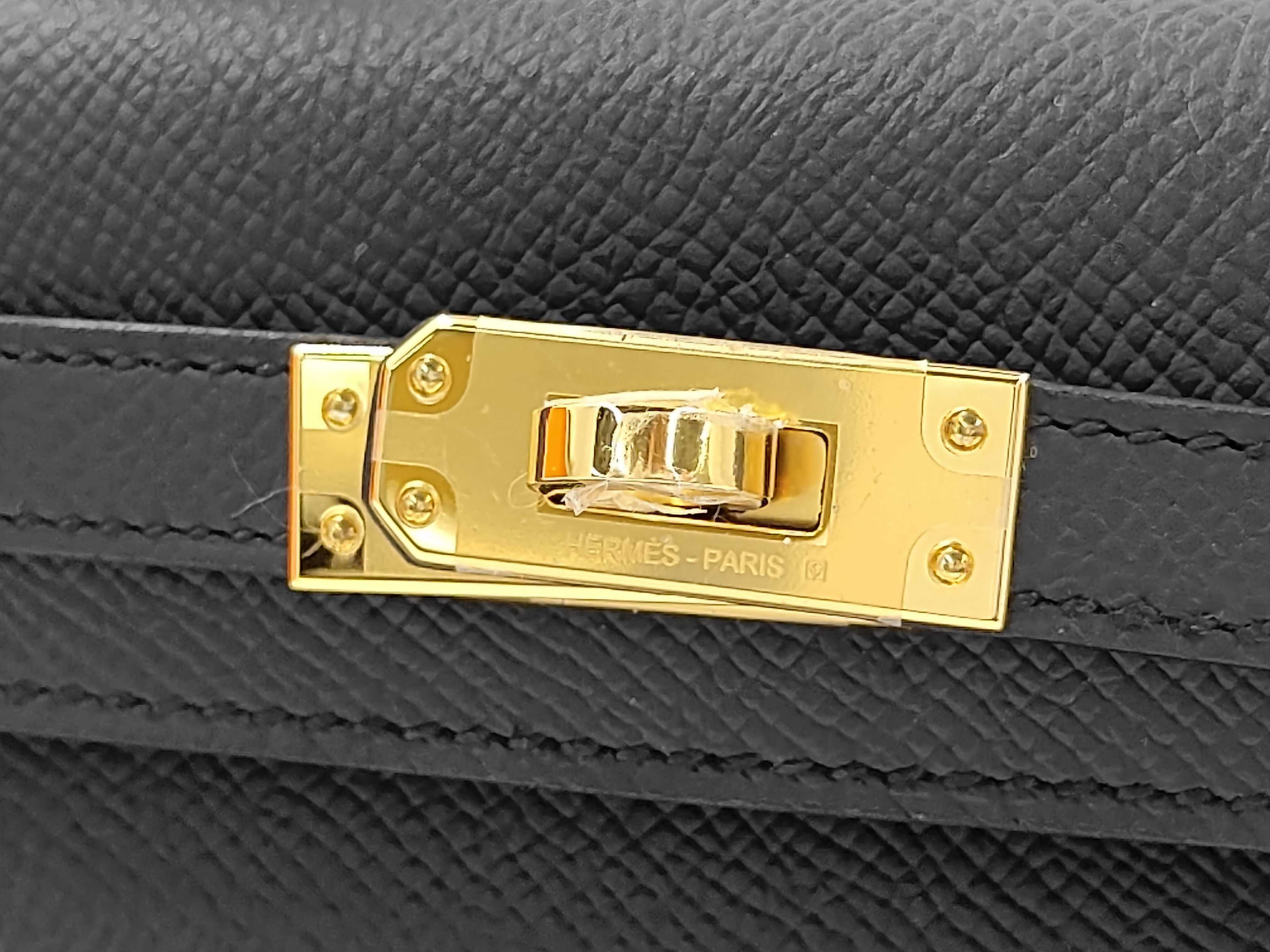 Mini Kelly Bag KELLY MINI G STAMP GHW VEAU EPSOM 89 Handbag — view 13