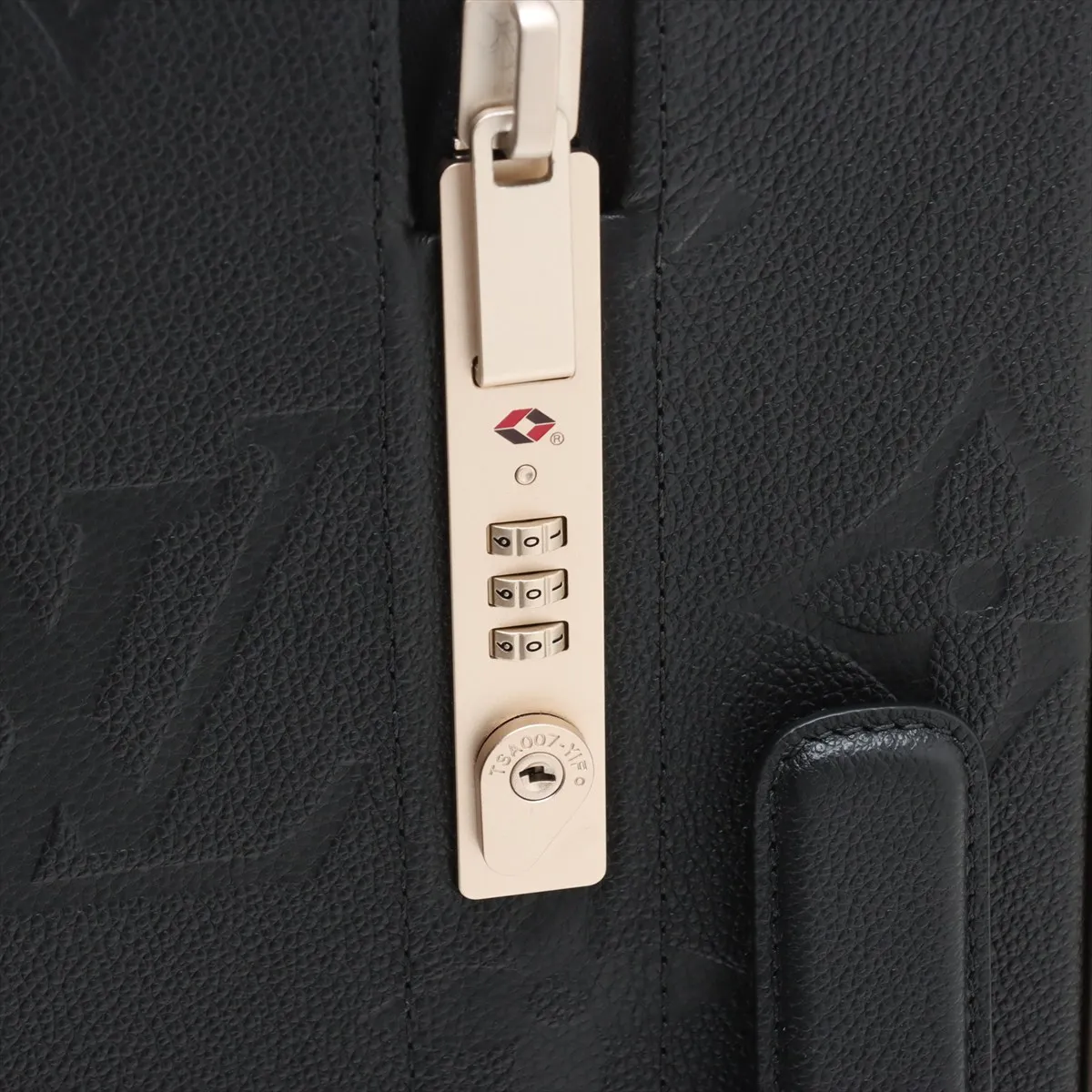 [Individually wrapped] Louis Vuitton Monogram Empreinte Horizon 55 M46115 Serial unknown Black PIN number 000 — view 11