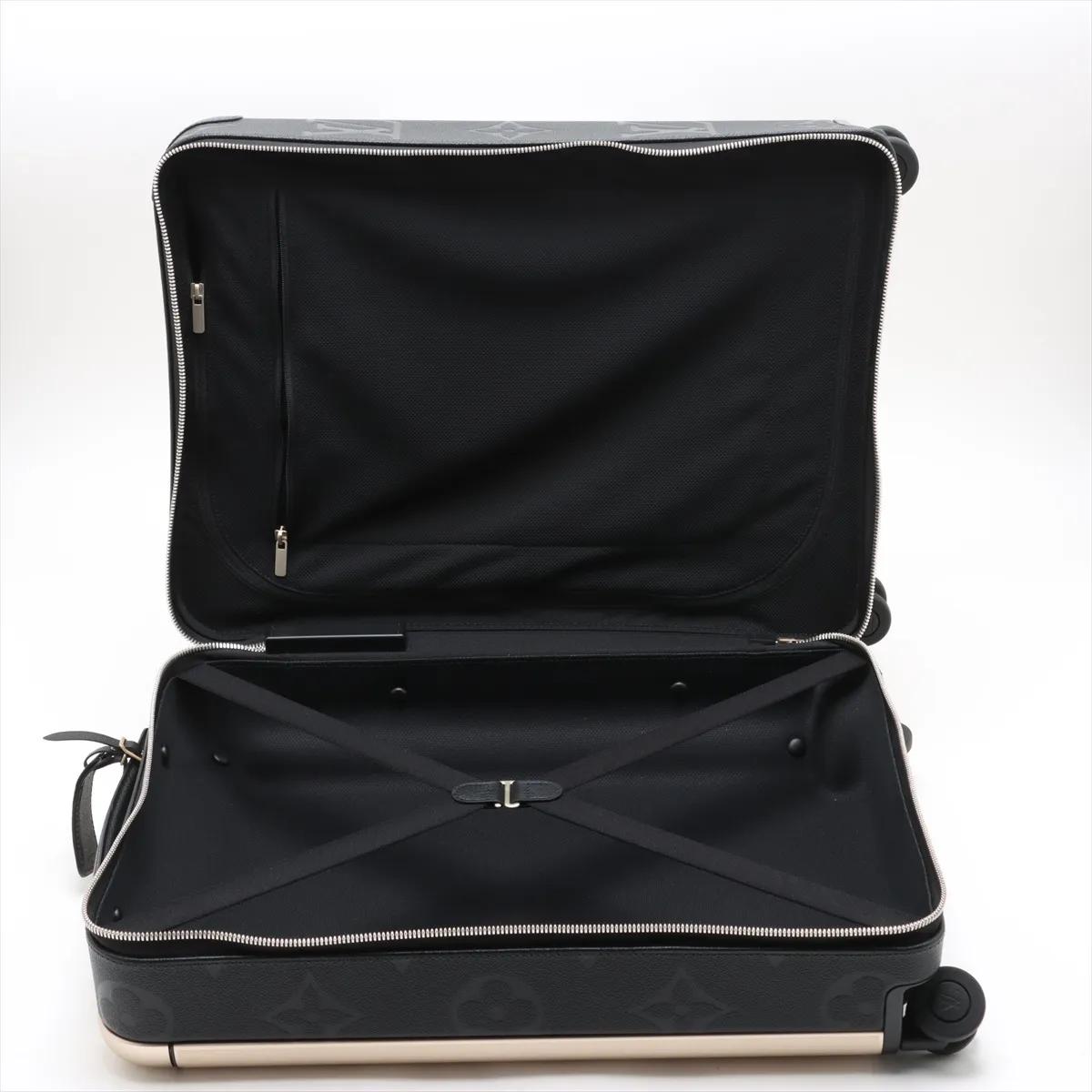 [Individually wrapped] Louis Vuitton Monogram Empreinte Horizon 55 M46115 Serial unknown Black PIN number 000 — view 5
