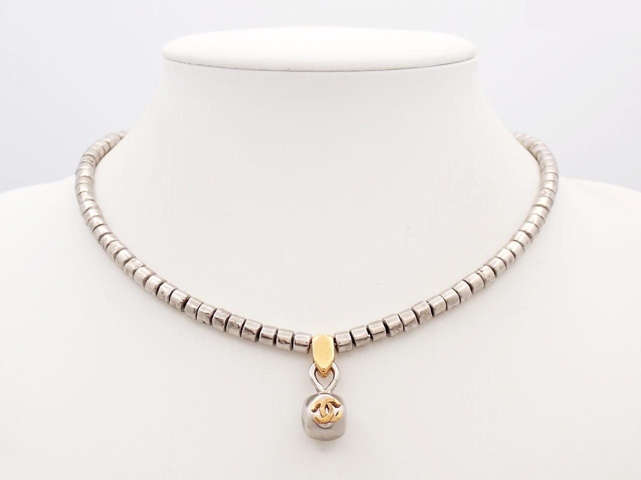 Coco Mark Necklace, neck circumference approximately 47cm, size 98A — view 3