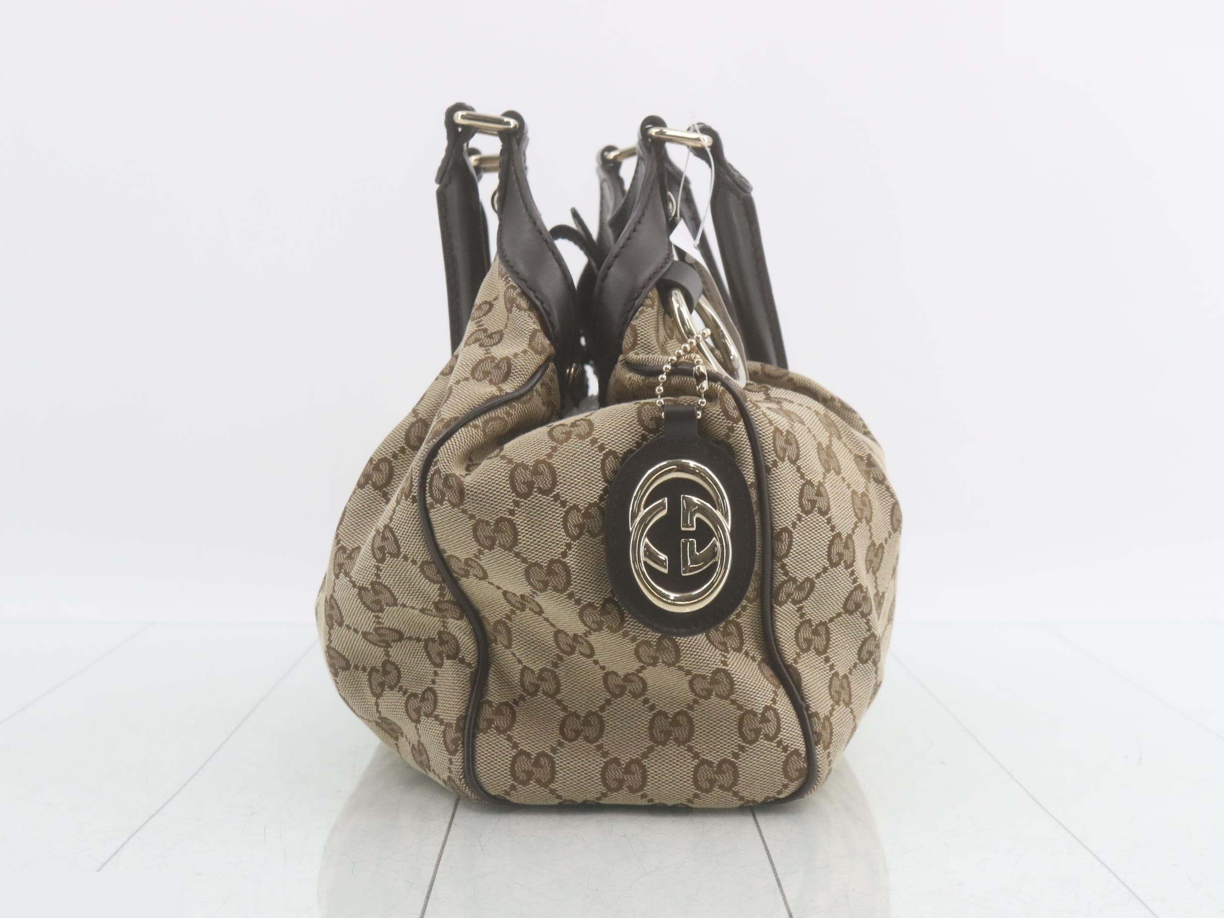 GG Canvas Sukey Handbag — view 4