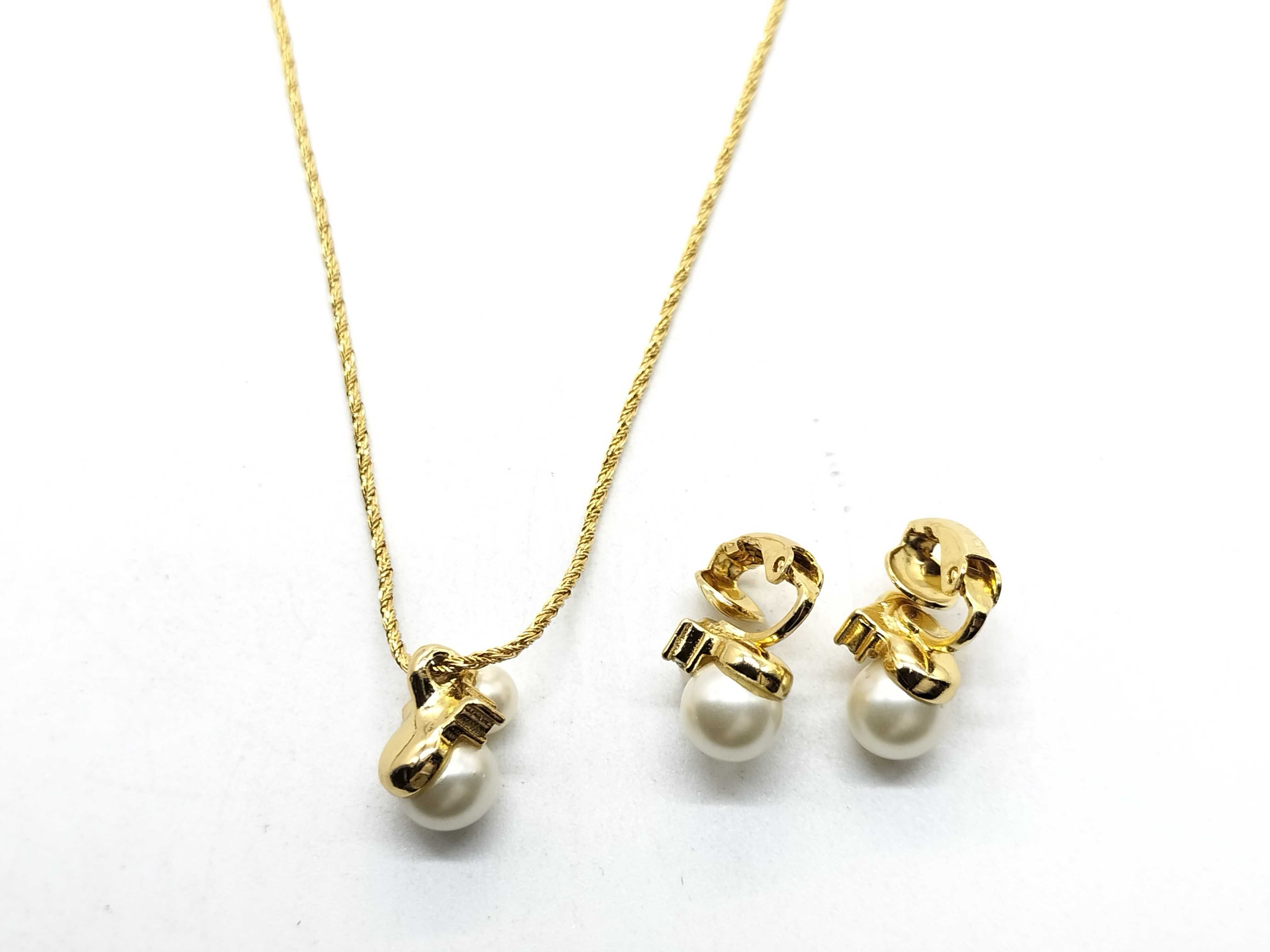 Pearl Necklace/Earrings Necklace — view 4