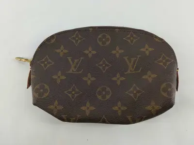 Monogram Louis Vuitton Pochette Cosmetic PM M47515 Pouch