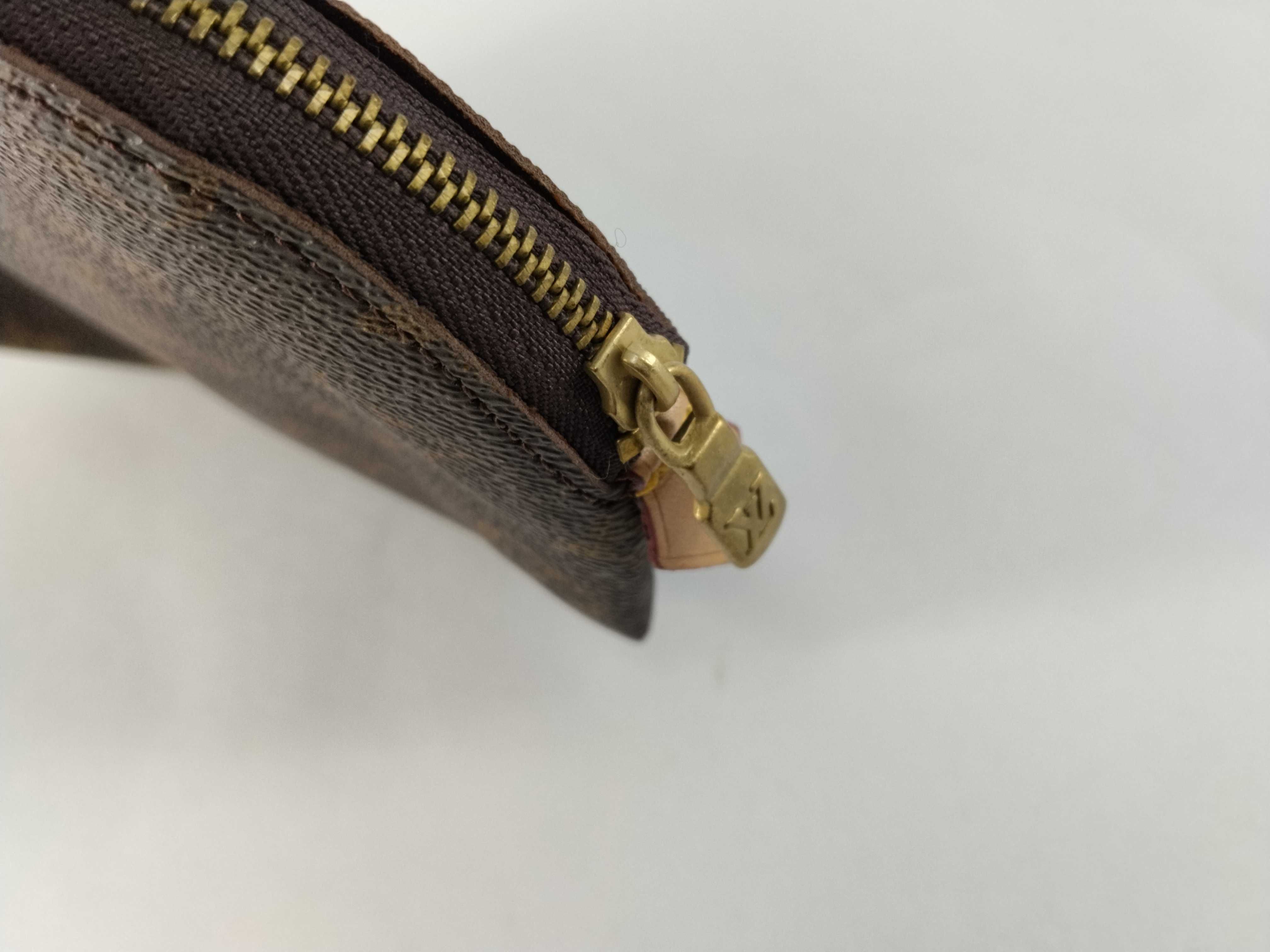 Monogram Louis Vuitton Pochette Cosmetic PM M47515 Pouch — view 5